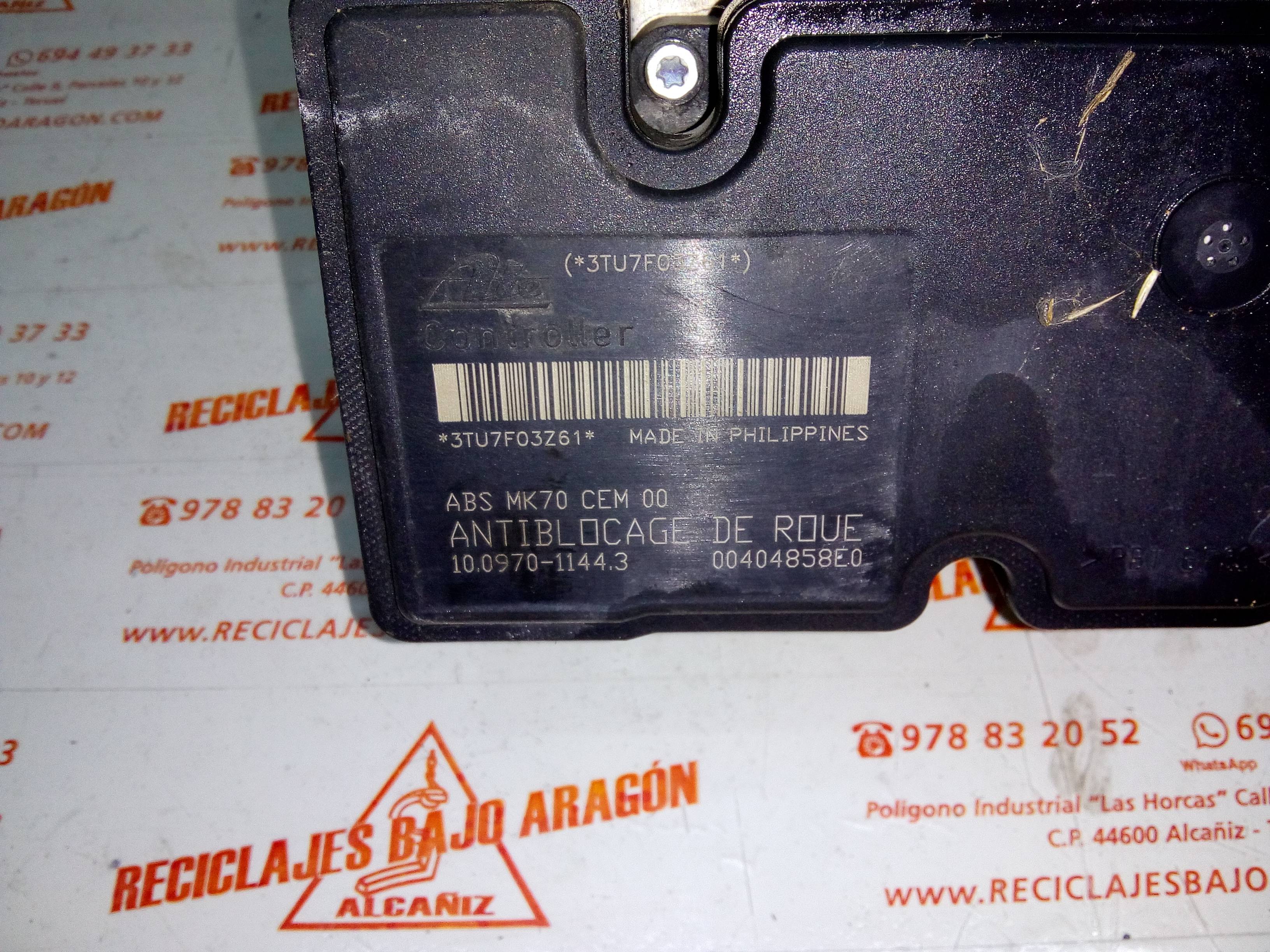 ABS PEUGEOT 207/207+ KFV