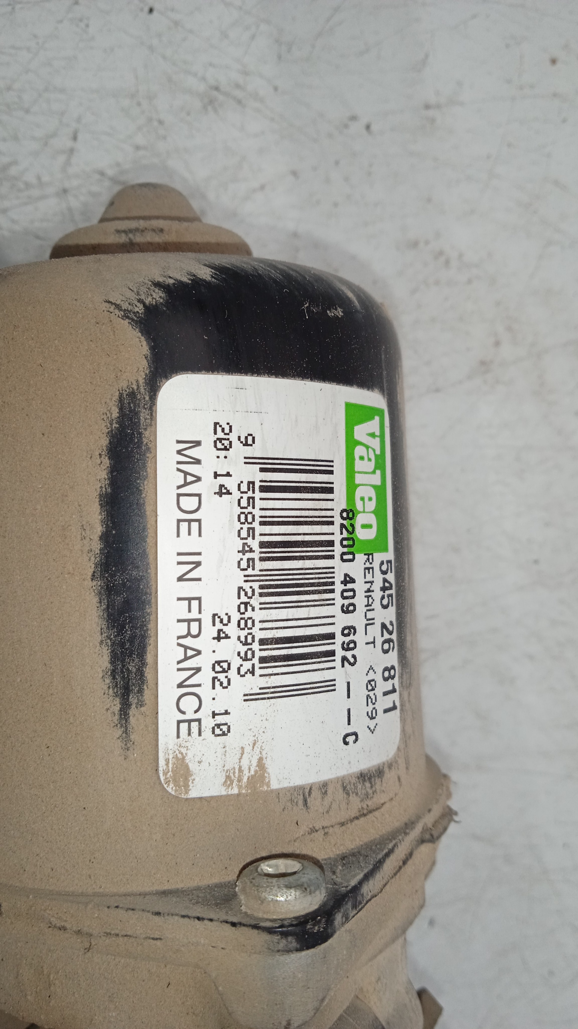 MOTOR LIMPIA DELANTERO RENAULT KANGOO K9K B8