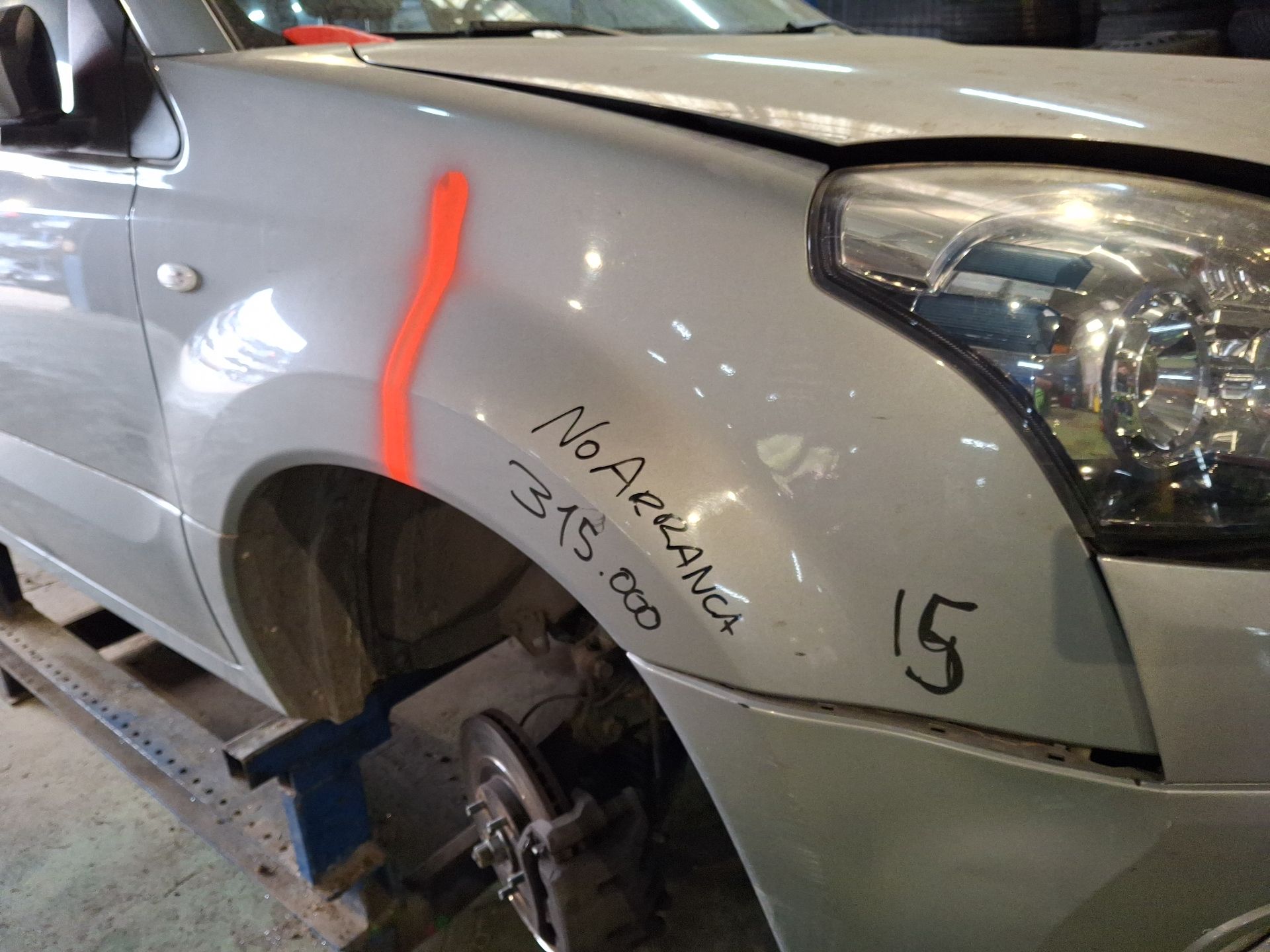 ALETA DELANTERA DERECHA RENAULT KOLEOS 