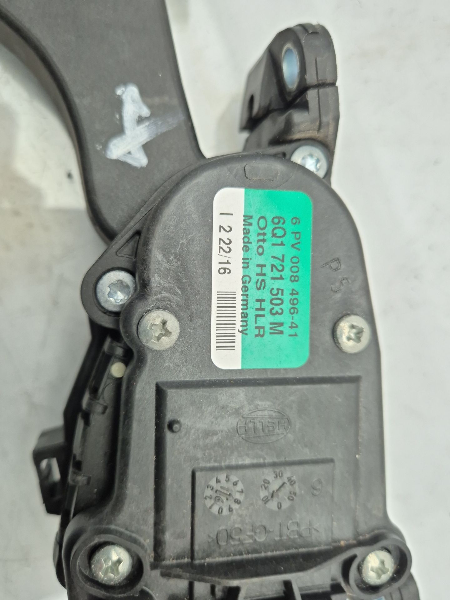 POTENCIOMETRO PEDAL SEAT LEON 