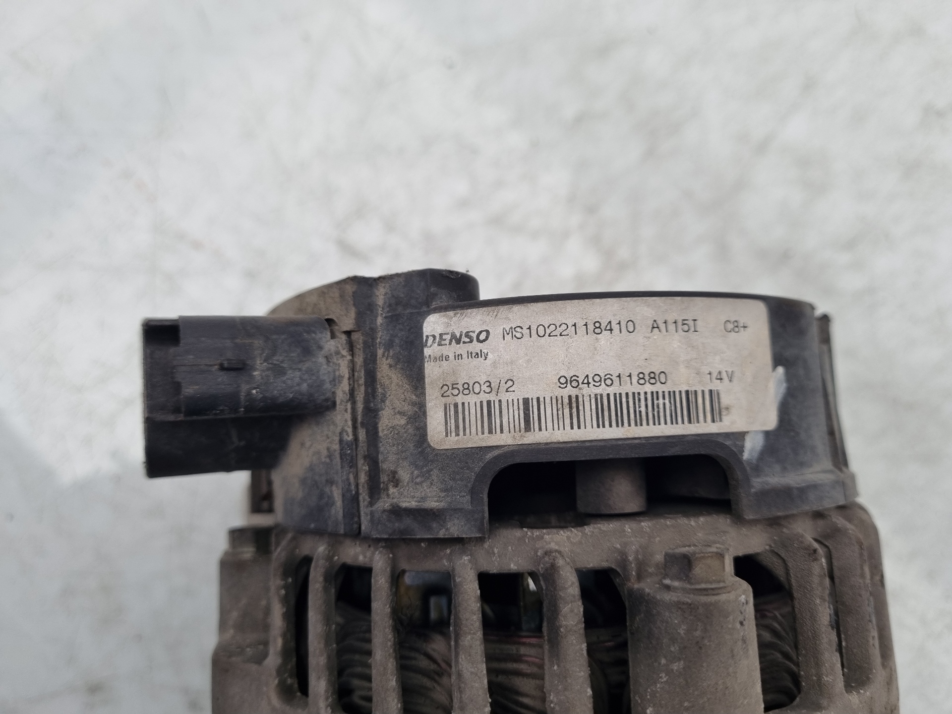 ALTERNADOR PEUGEOT 307 (S1) NFU