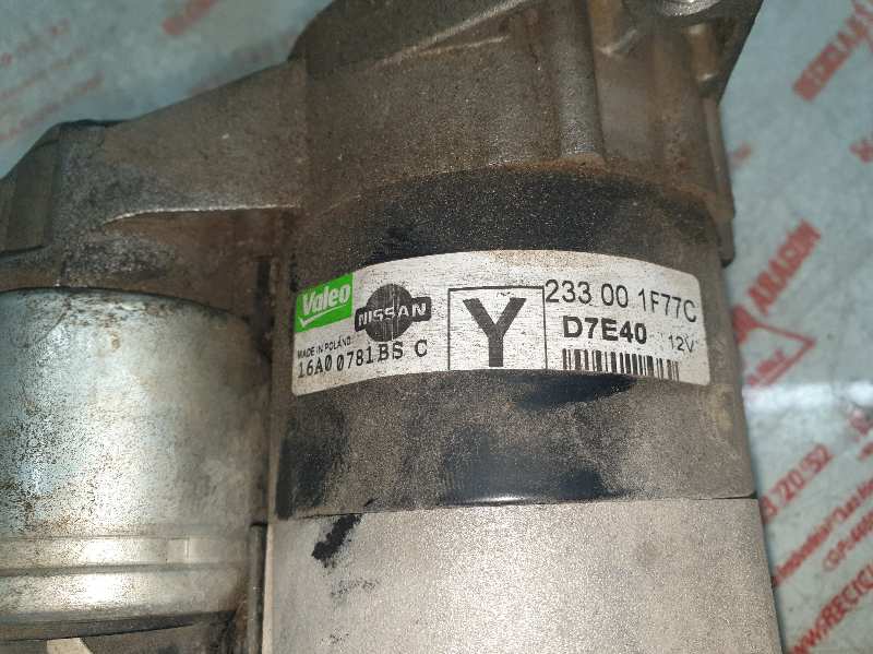 MOTOR ARRANQUE NISSAN MICRA CR12DE