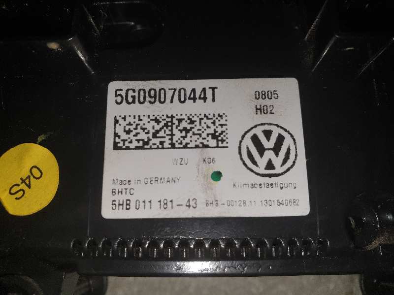 MANDO CLIMATIZADOR VOLKSWAGEN GOLF CRB