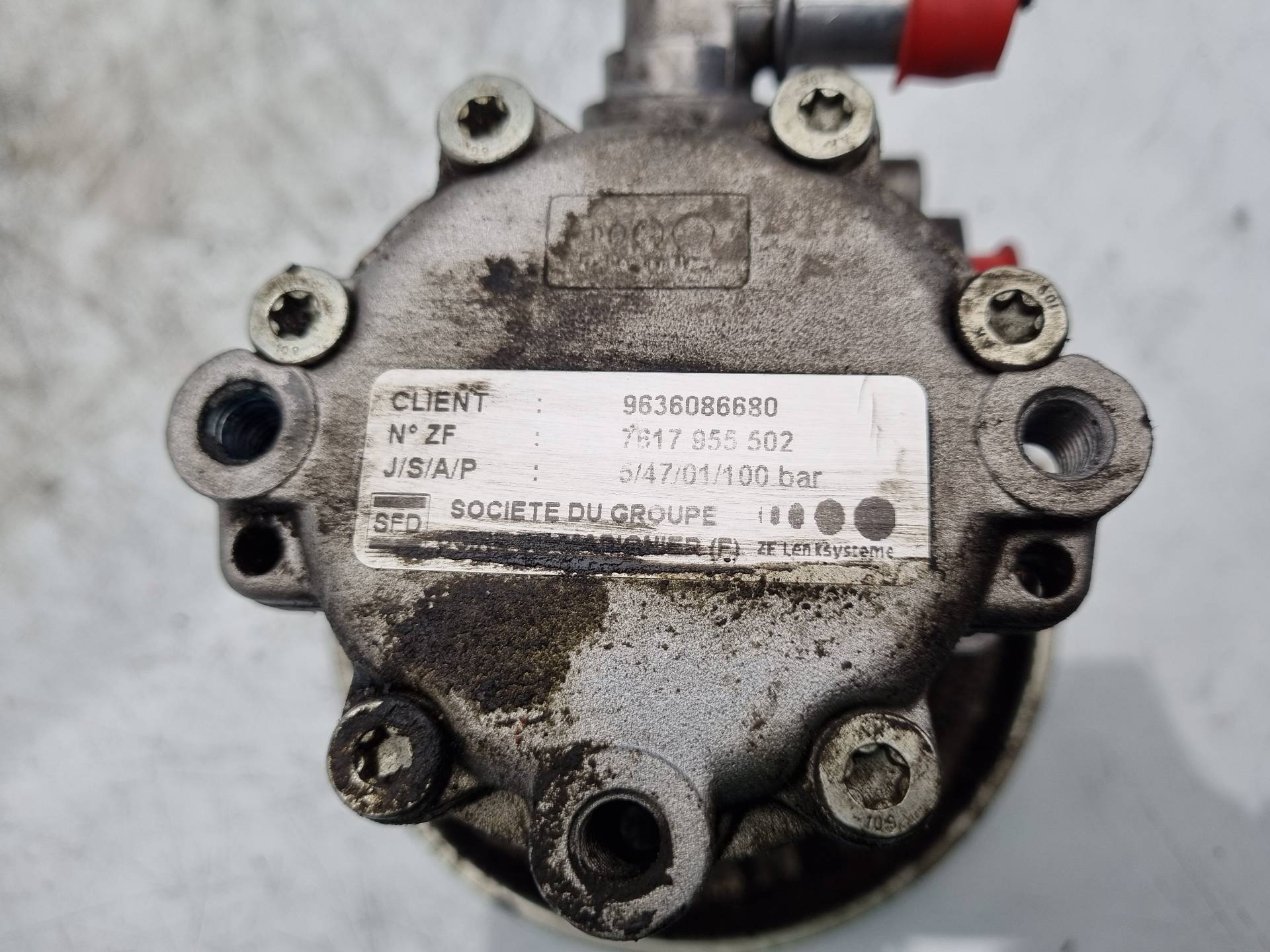 BOMBA DIRECCION CITROEN C5 BERLINA RHY