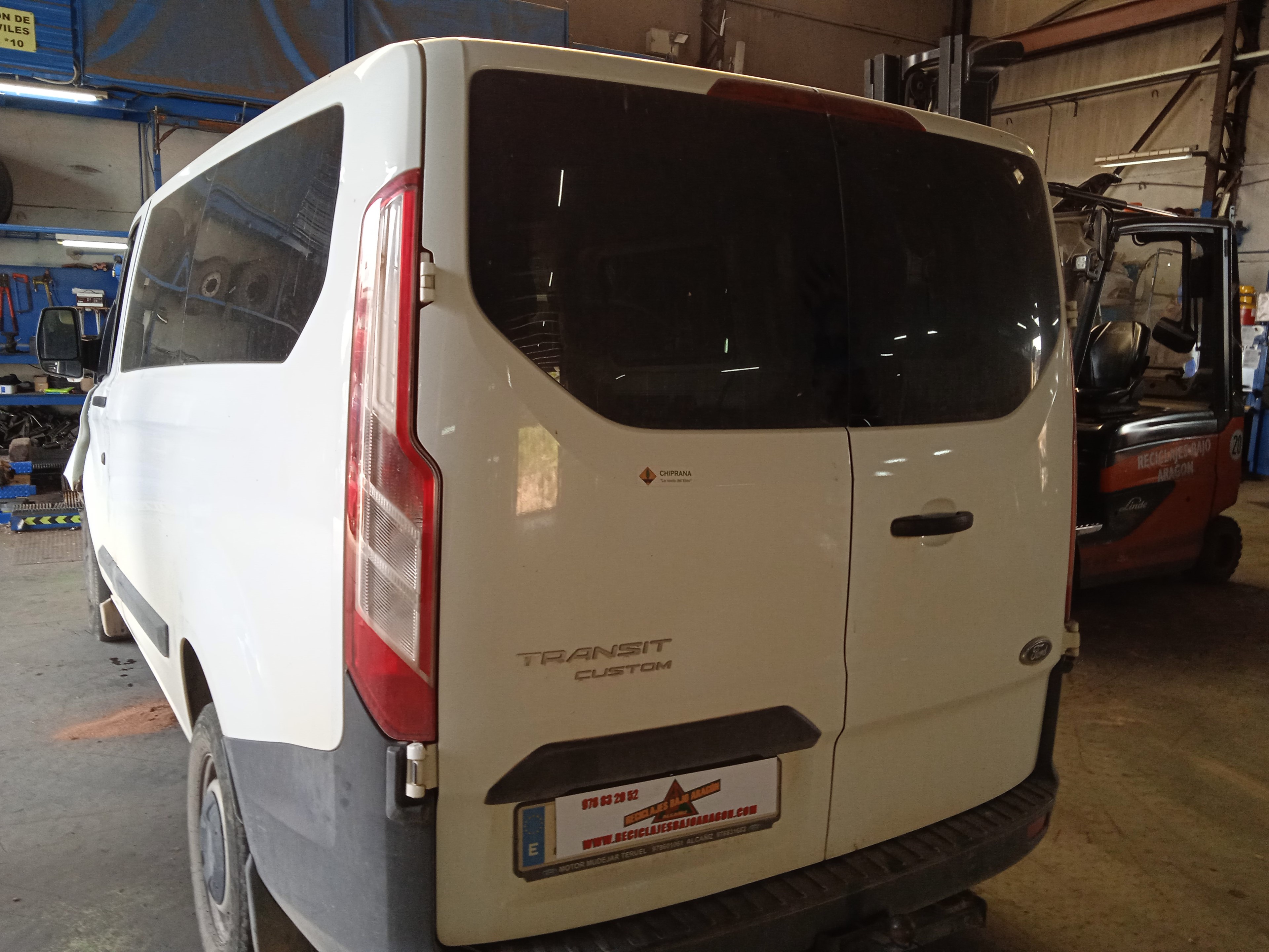 LUNA CUSTODIA TRASERA IZQUIERDA FORD TRANSIT YLFS
