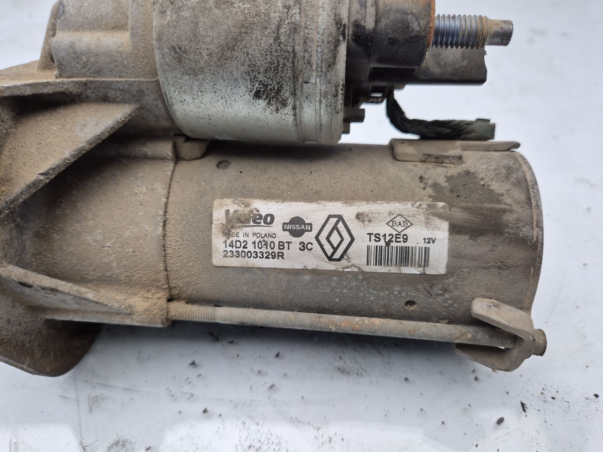 MOTOR ARRANQUE RENAULT FLUENCE 