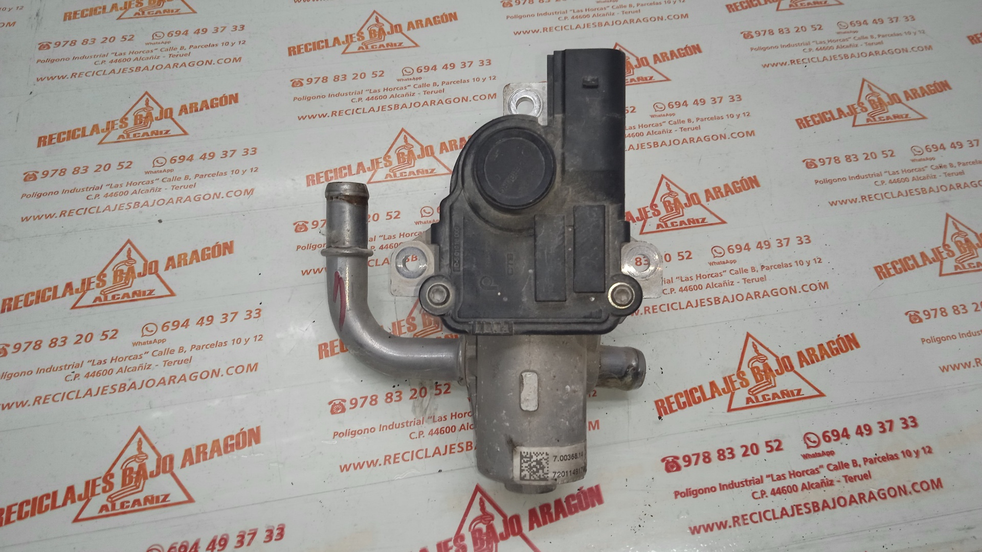 VALVULA EGR DACIA SANDERO K9K892