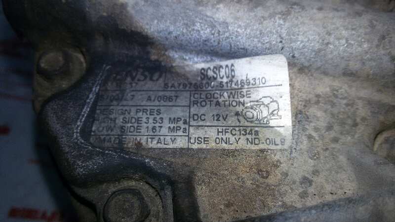 COMPRESOR AIRE ACONDICIONADO FIAT PUNTO 188A7000