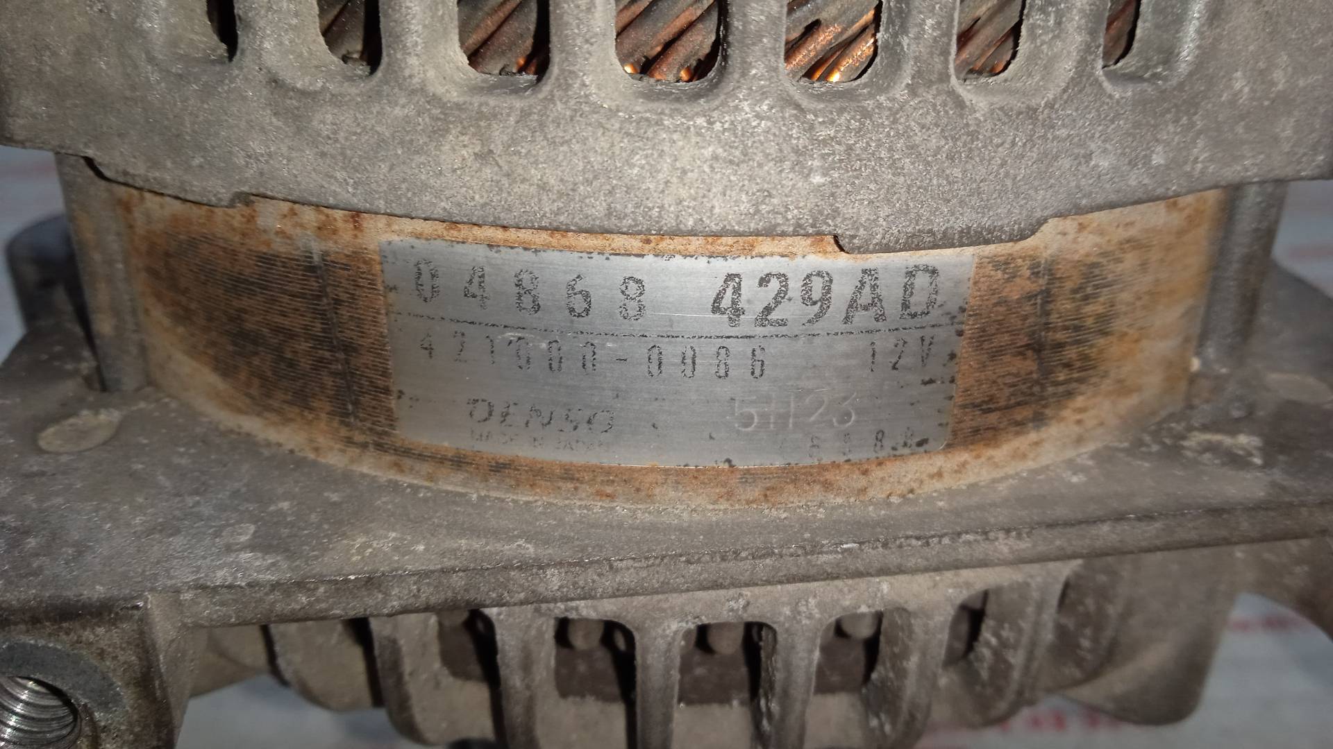 ALTERNADOR CHRYSLER VOYAGER ENR