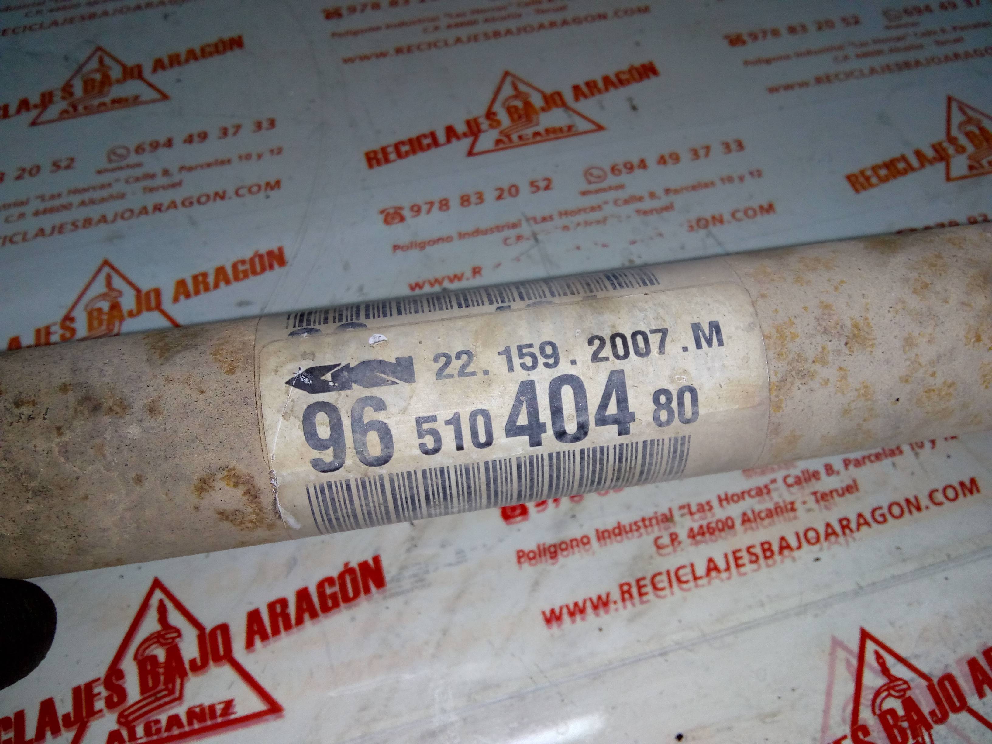 TRANSMISION DELANTERA DERECHA PEUGEOT 207/207+ KFV