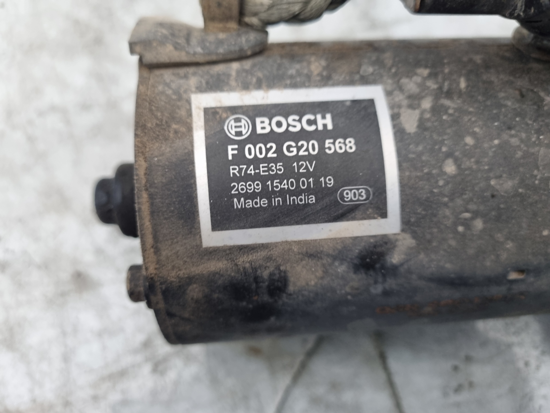 MOTOR ARRANQUE TATA XENON DICOR 05