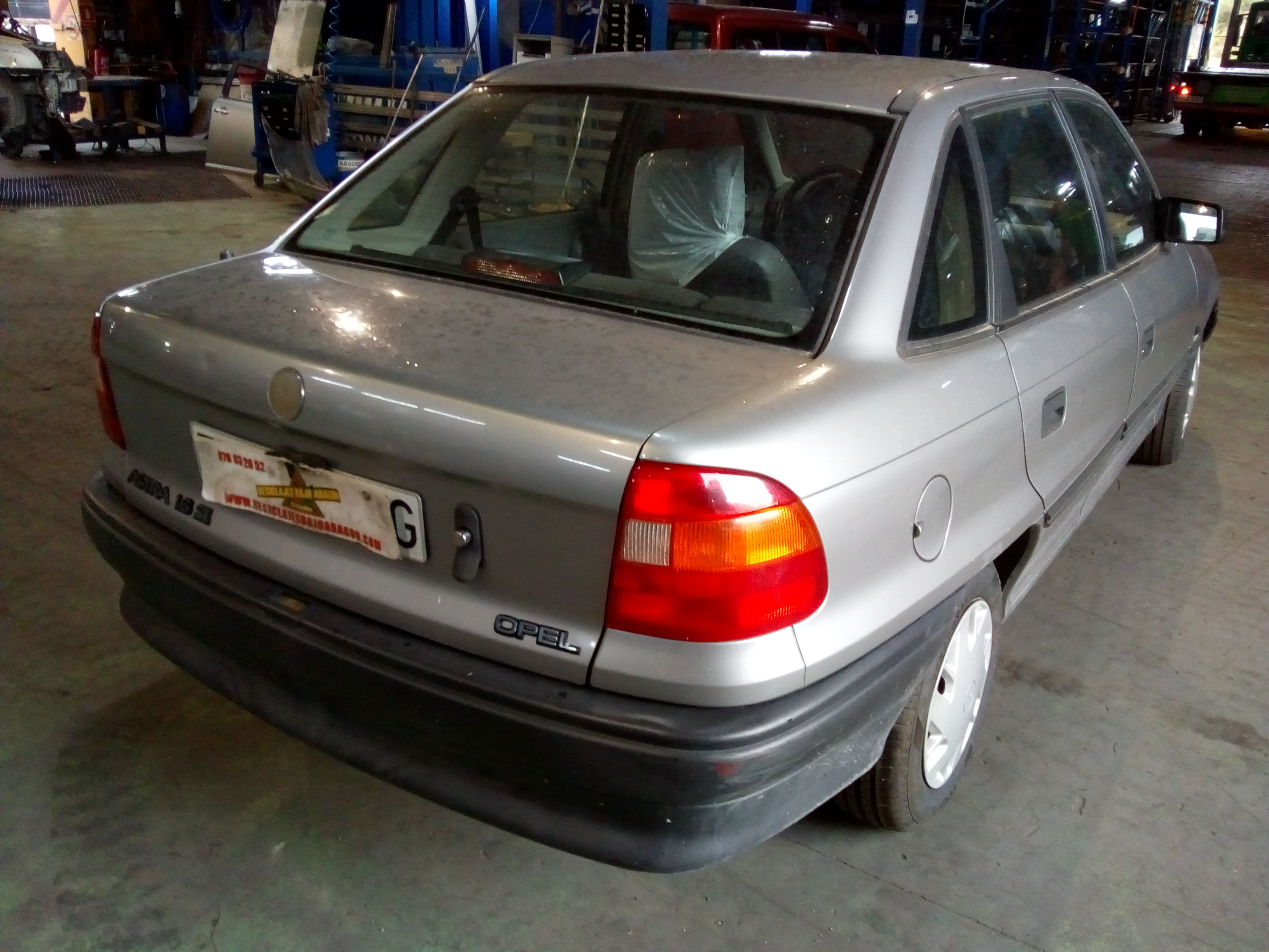 WARNING OPEL ASTRA C16SE