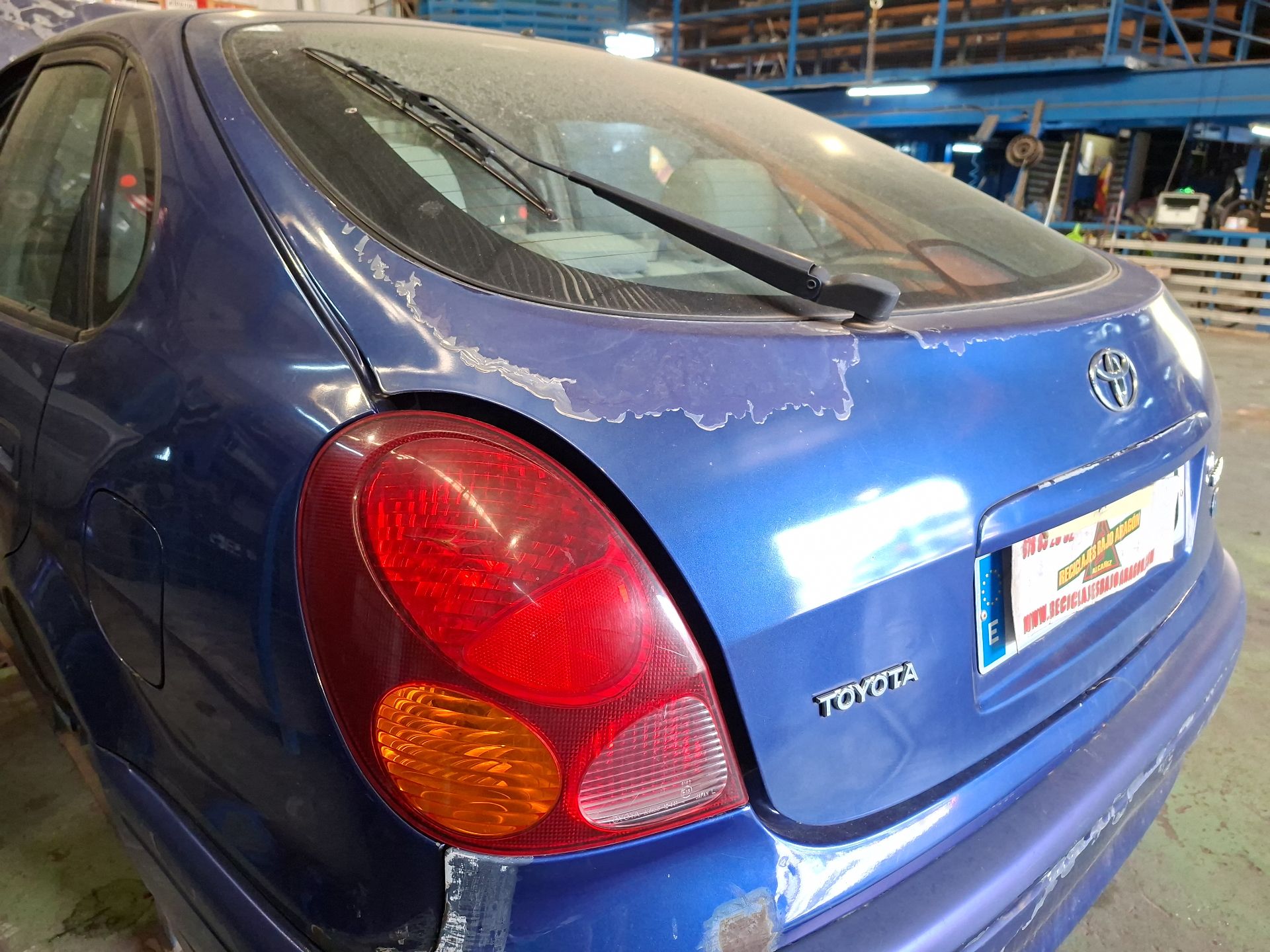 PORTON TRASERO TOYOTA COROLLA 
