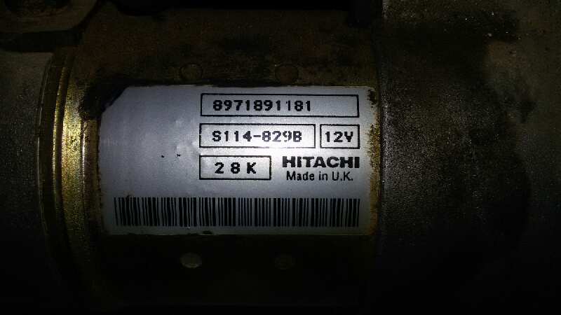 MOTOR ARRANQUE OPEL ASTRA Y17DT