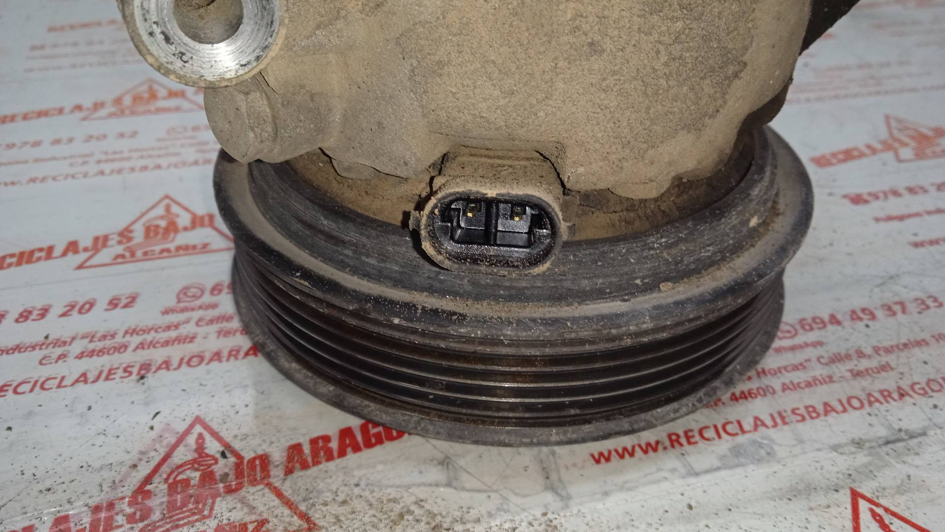 COMPRESOR AIRE ACONDICIONADO NISSAN ALMERA K9K