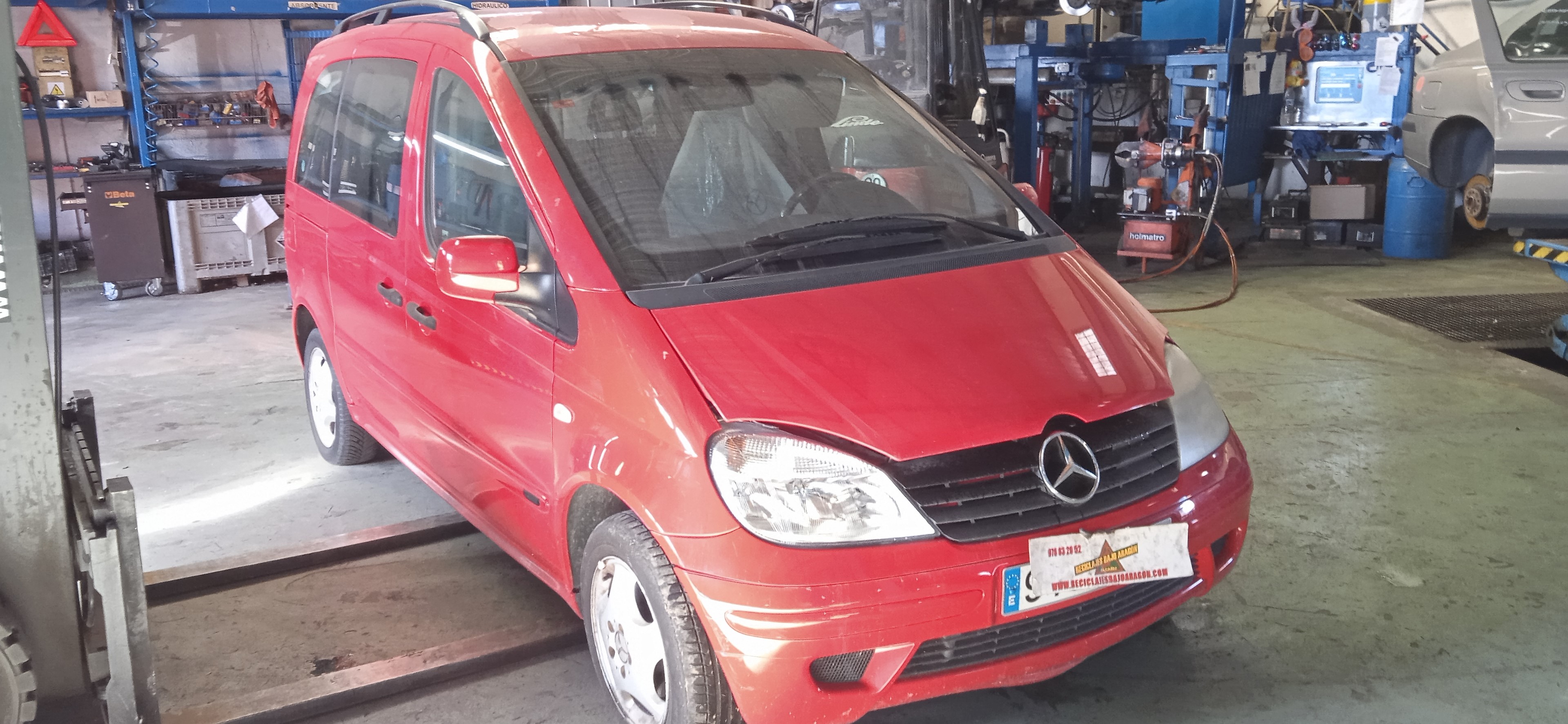 MANGUETA DELANTERA DERECHA MERCEDES-BENZ VANEO 668914