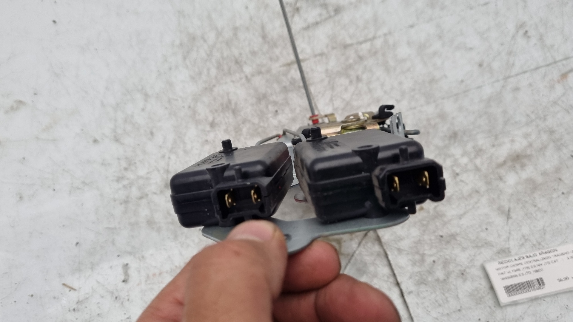 MOTOR CIERRE CENTRALIZADO TRASERO IZQUIERDO FIAT U 4HW