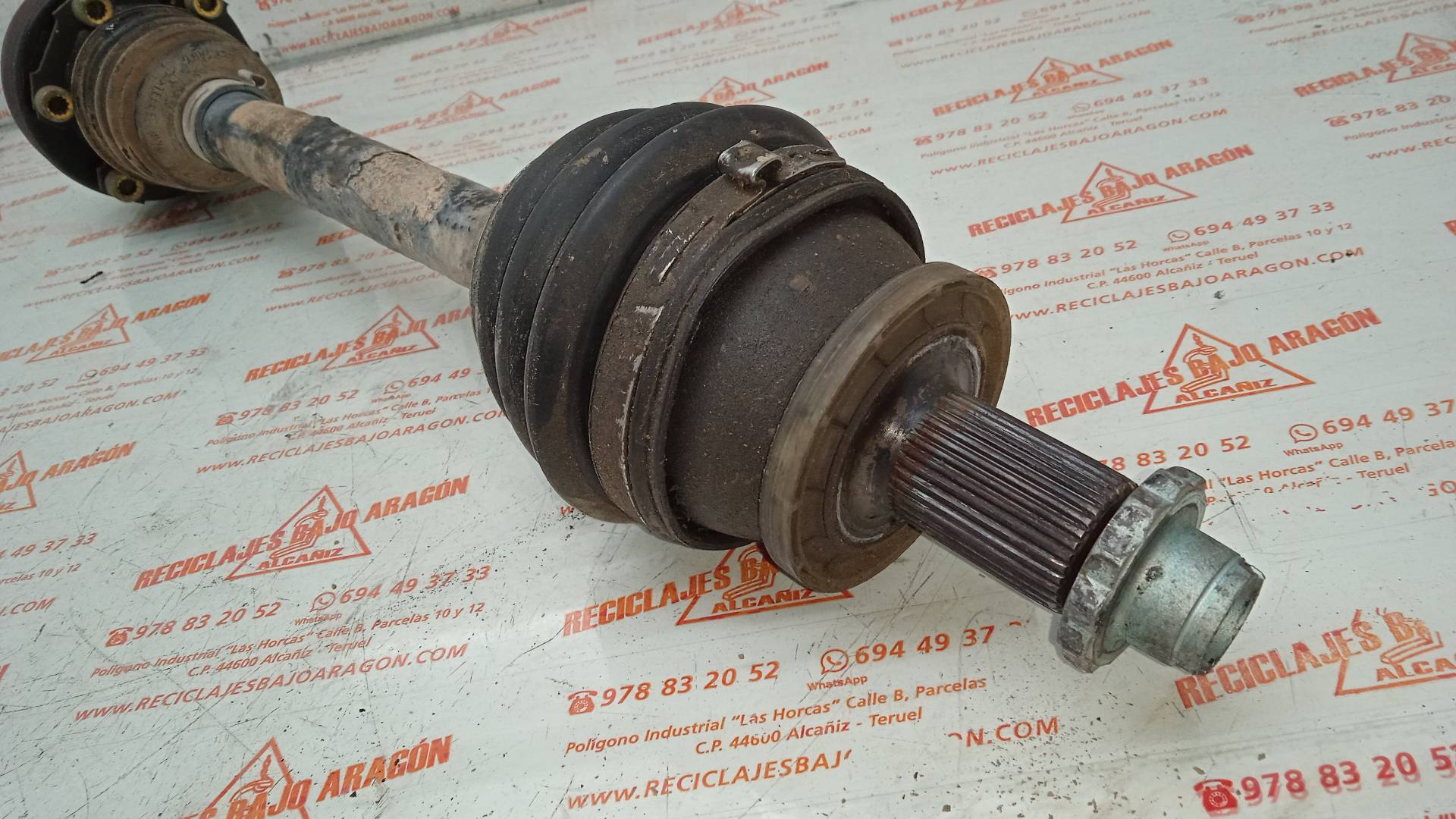 TRANSMISION DELANTERA IZQUIERDA SEAT CORDOBA BBY