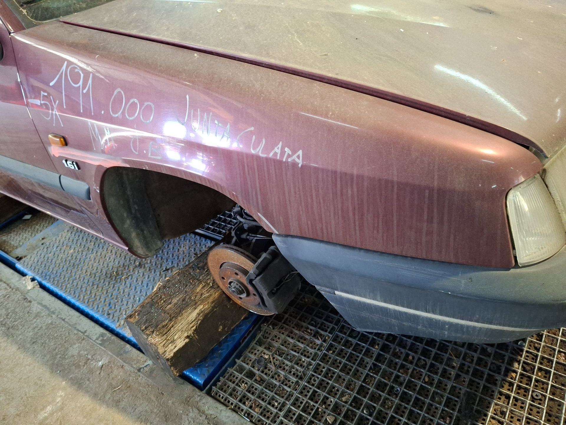 ALETA DELANTERA DERECHA CITROEN ZX 