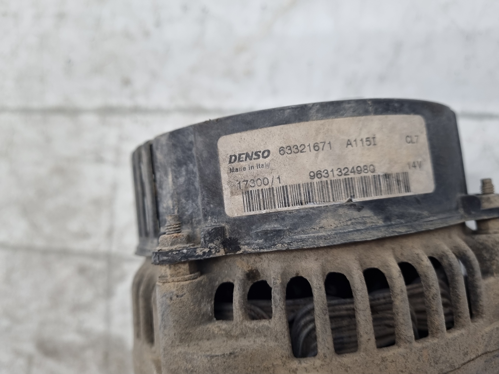 ALTERNADOR PEUGEOT 306 NFZ (TU5JP)