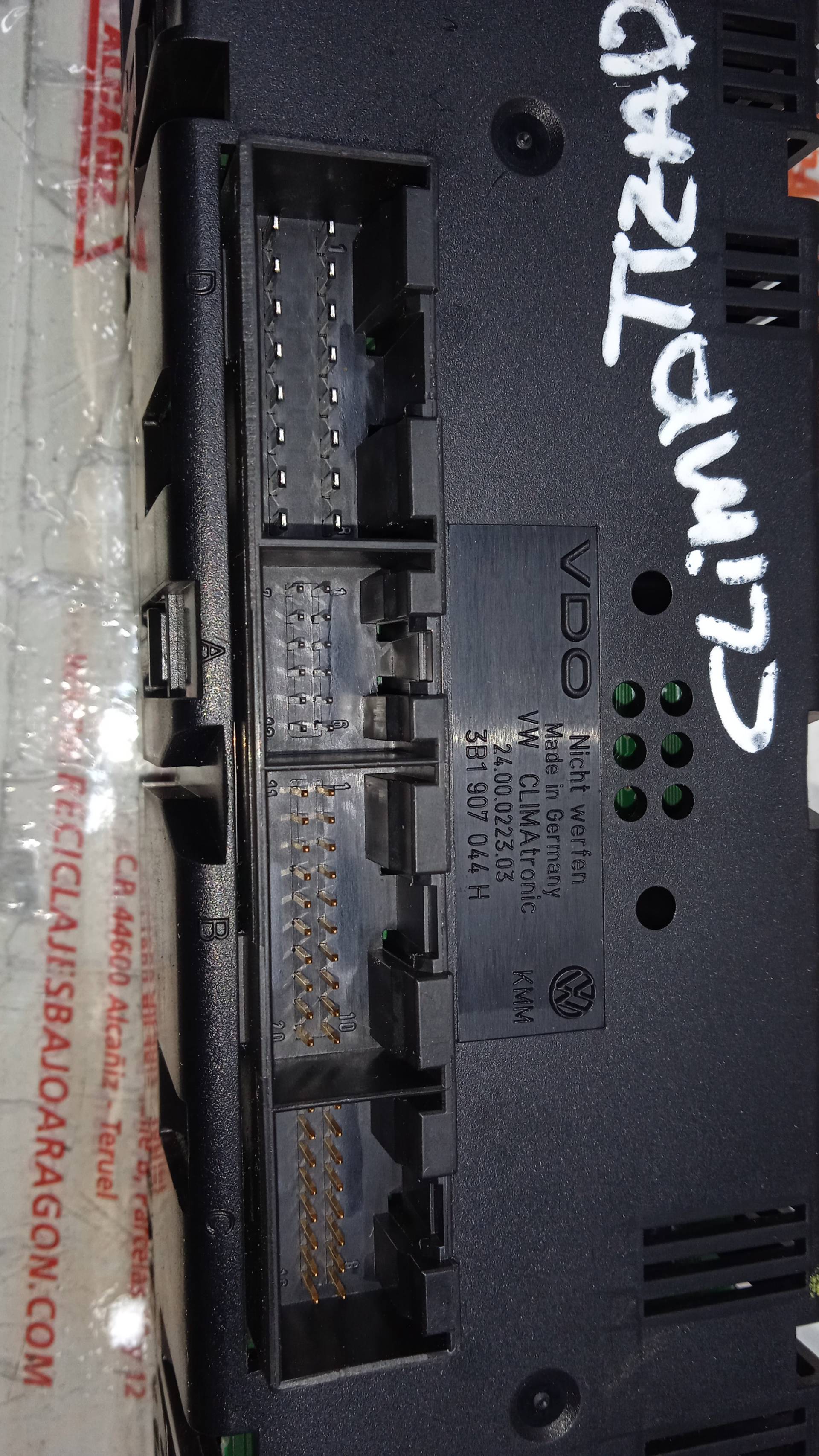 MANDO CLIMATIZADOR VOLKSWAGEN PASSAT AVF