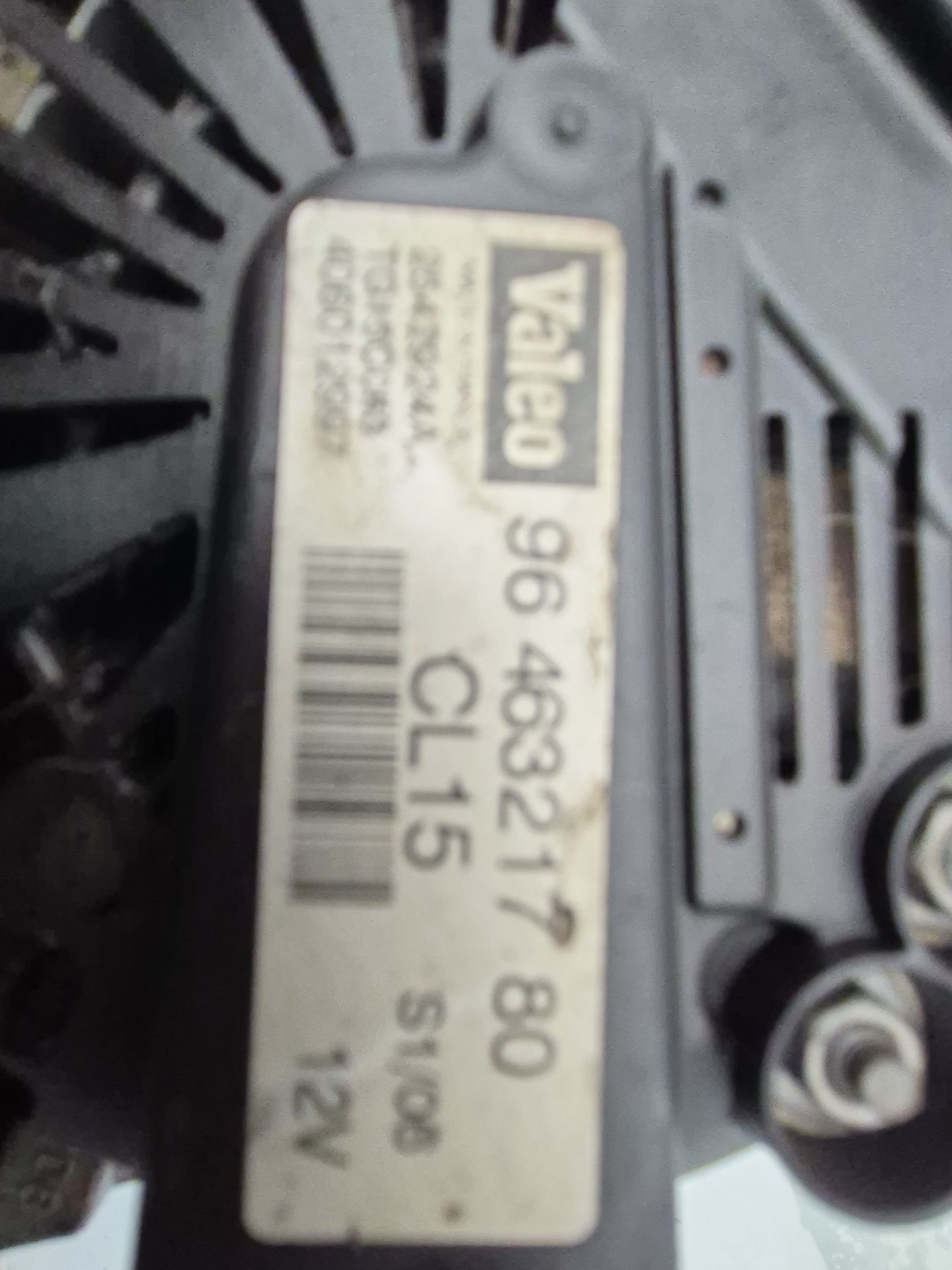 ALTERNADOR PEUGEOT 407 