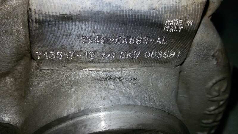 TURBOCOMPRESOR FORD FOCUS FFDA