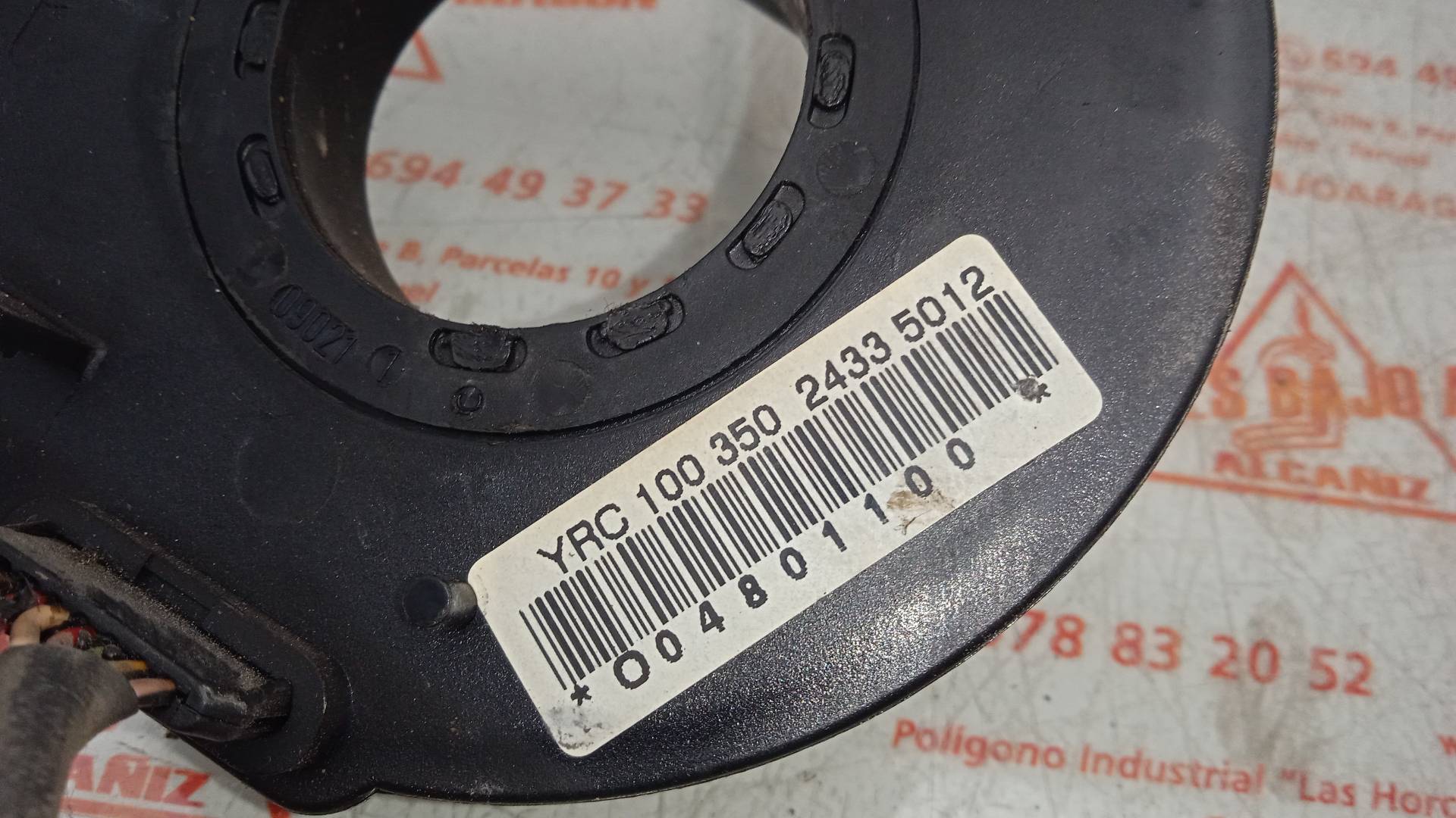 ANILLO AIRBAG LAND ROVER RANGE 256TBMW