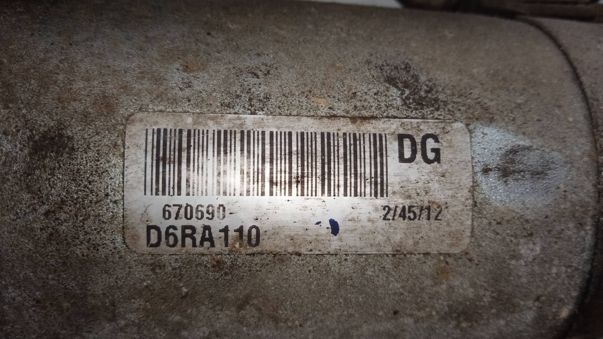 MOTOR ARRANQUE CITROEN C2 