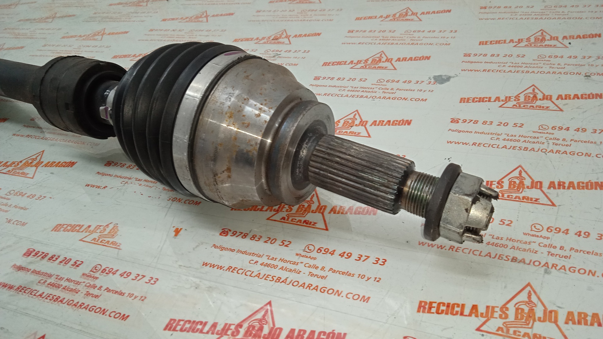 TRANSMISION DELANTERA IZQUIERDA RENAULT TALISMAN M5PN403N011726