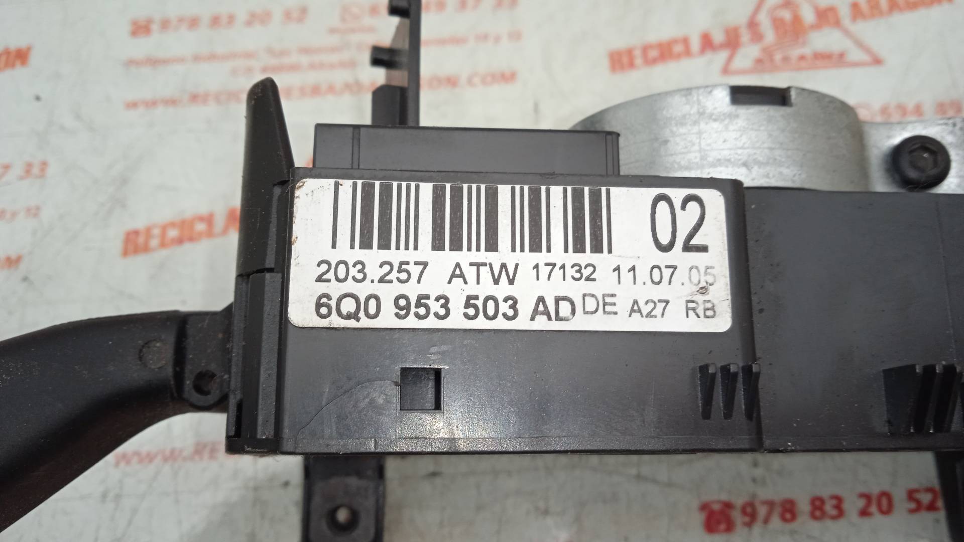 MANDO INTERMITENTES VOLKSWAGEN POLO BKY