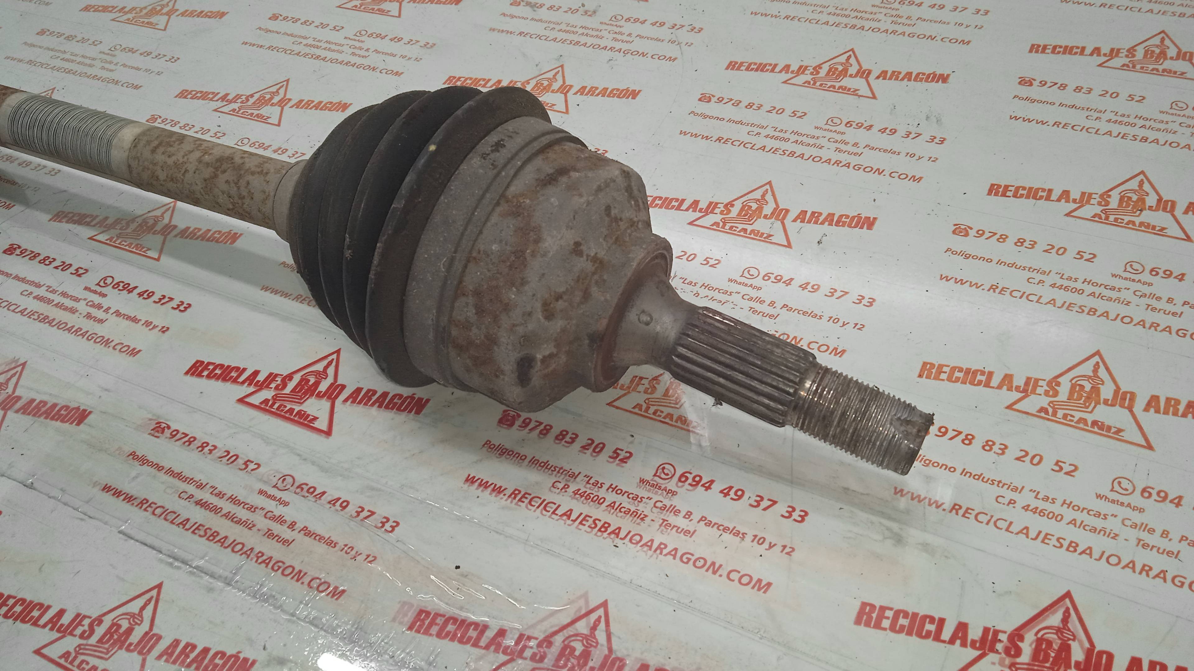 TRANSMISION DELANTERA IZQUIERDA PEUGEOT 207/207+ KFV