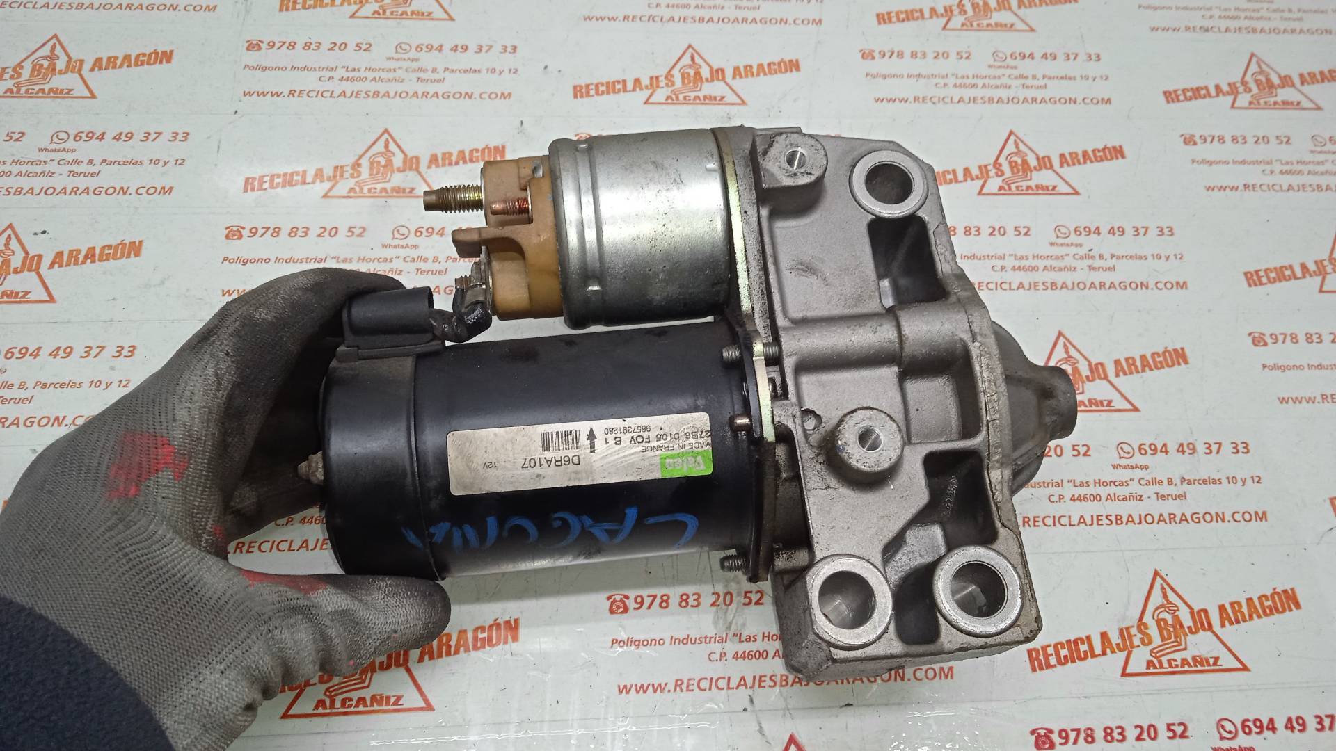 MOTOR ARRANQUE RENAULT LAGUNA L7X M7