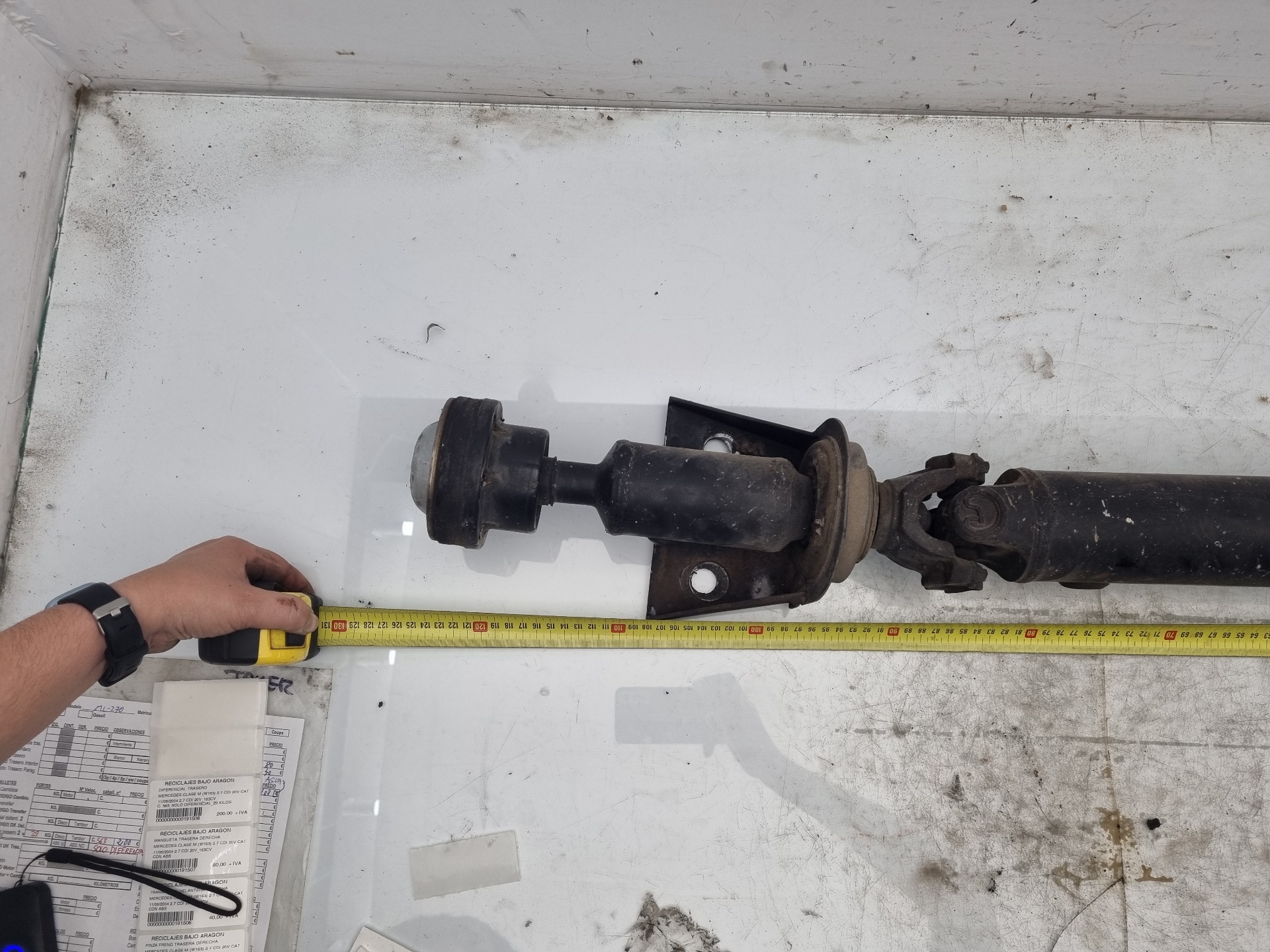 TRANSMISION CENTRAL MERCEDES-BENZ CLASE M 612963