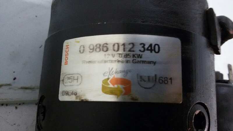 MOTOR ARRANQUE PEUGEOT 405 D2D