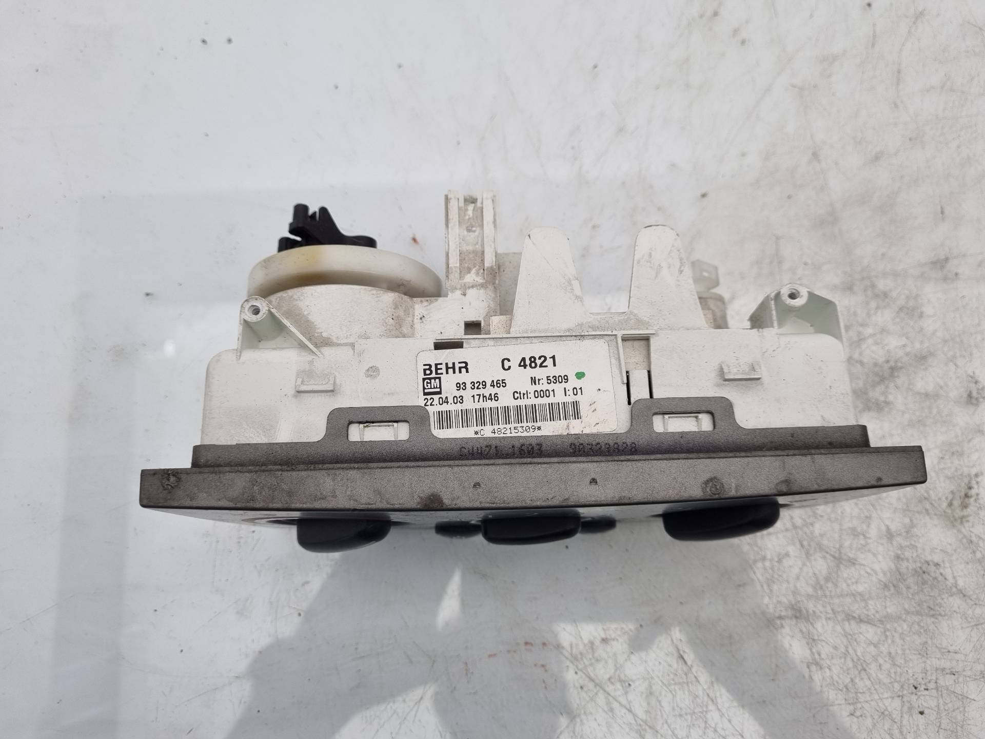 MANDO CALEFACCION / AIRE ACONDICIONADO OPEL MERIVA Z16XE