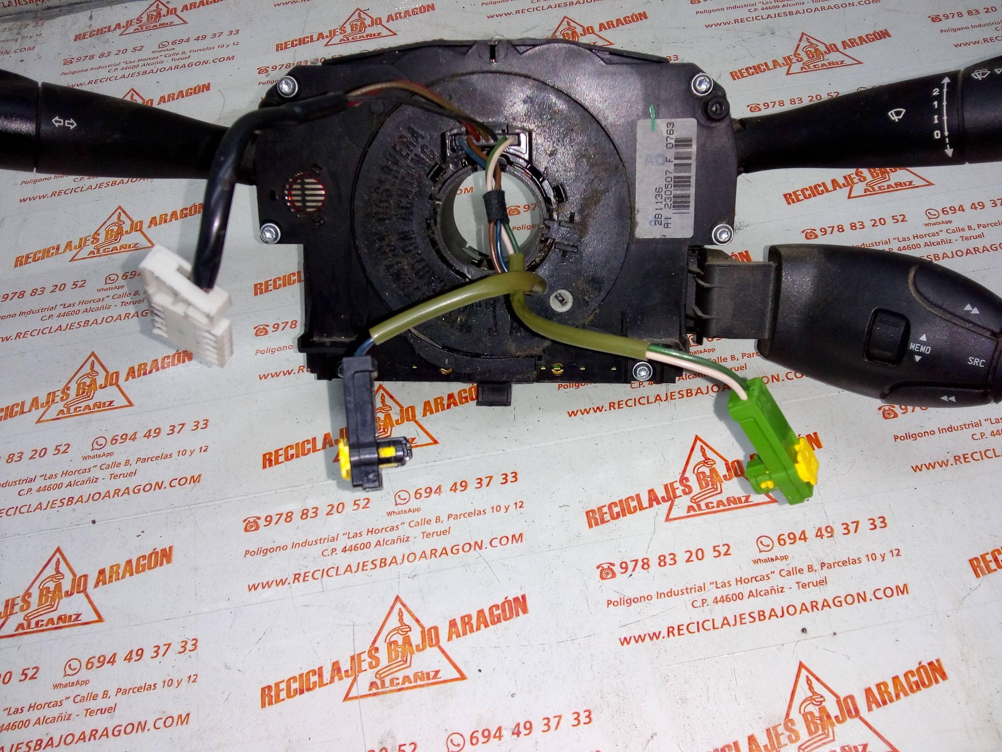 MANDO MULTIFUNCION PEUGEOT 207/207+ KFV