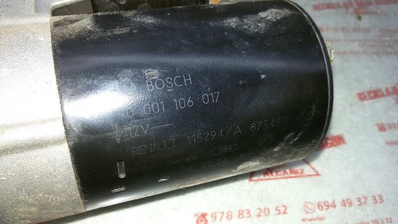 MOTOR ARRANQUE RENAULT LAGUNA F4P