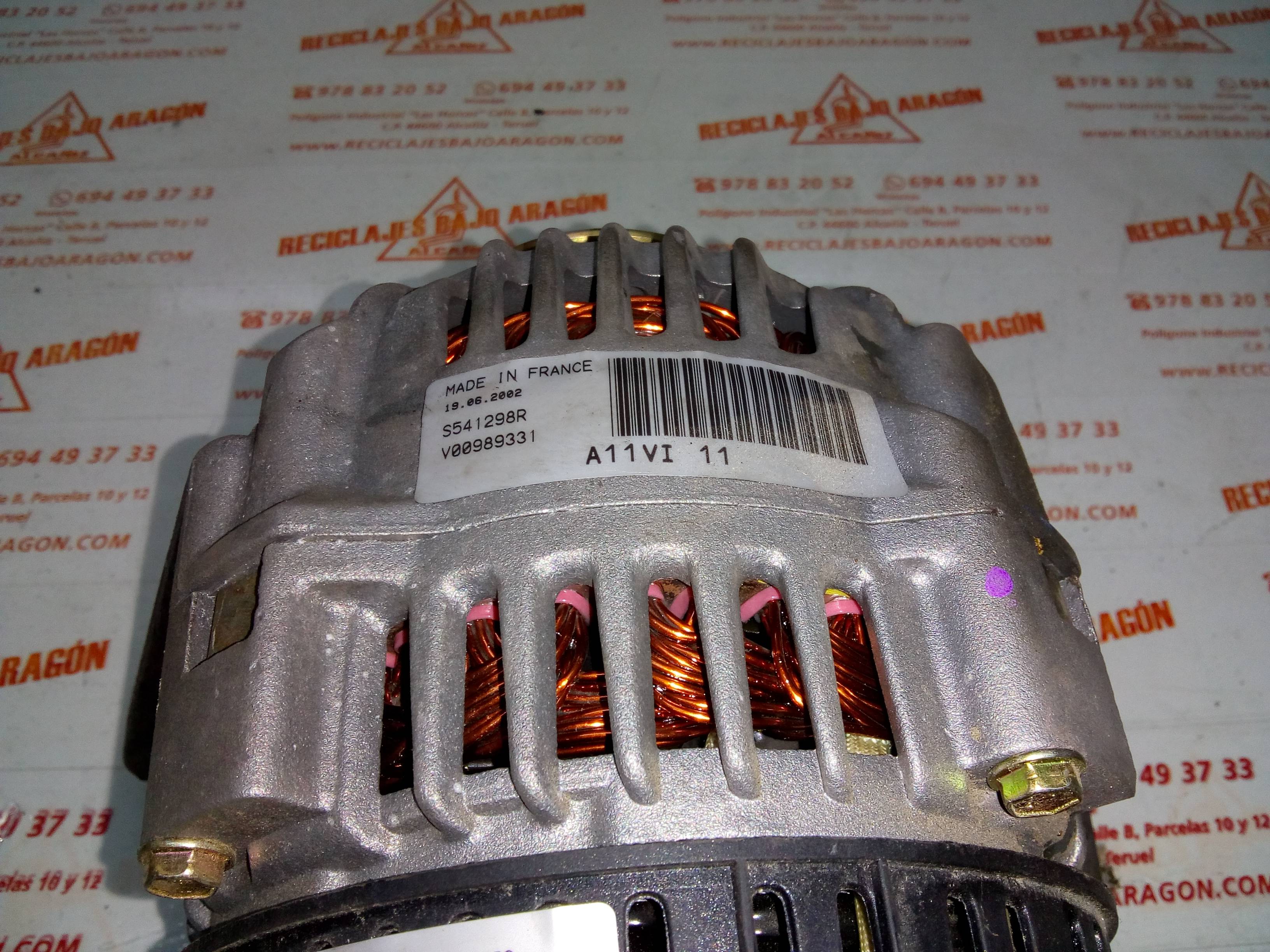 ALTERNADOR PEUGEOT 106 CDZ