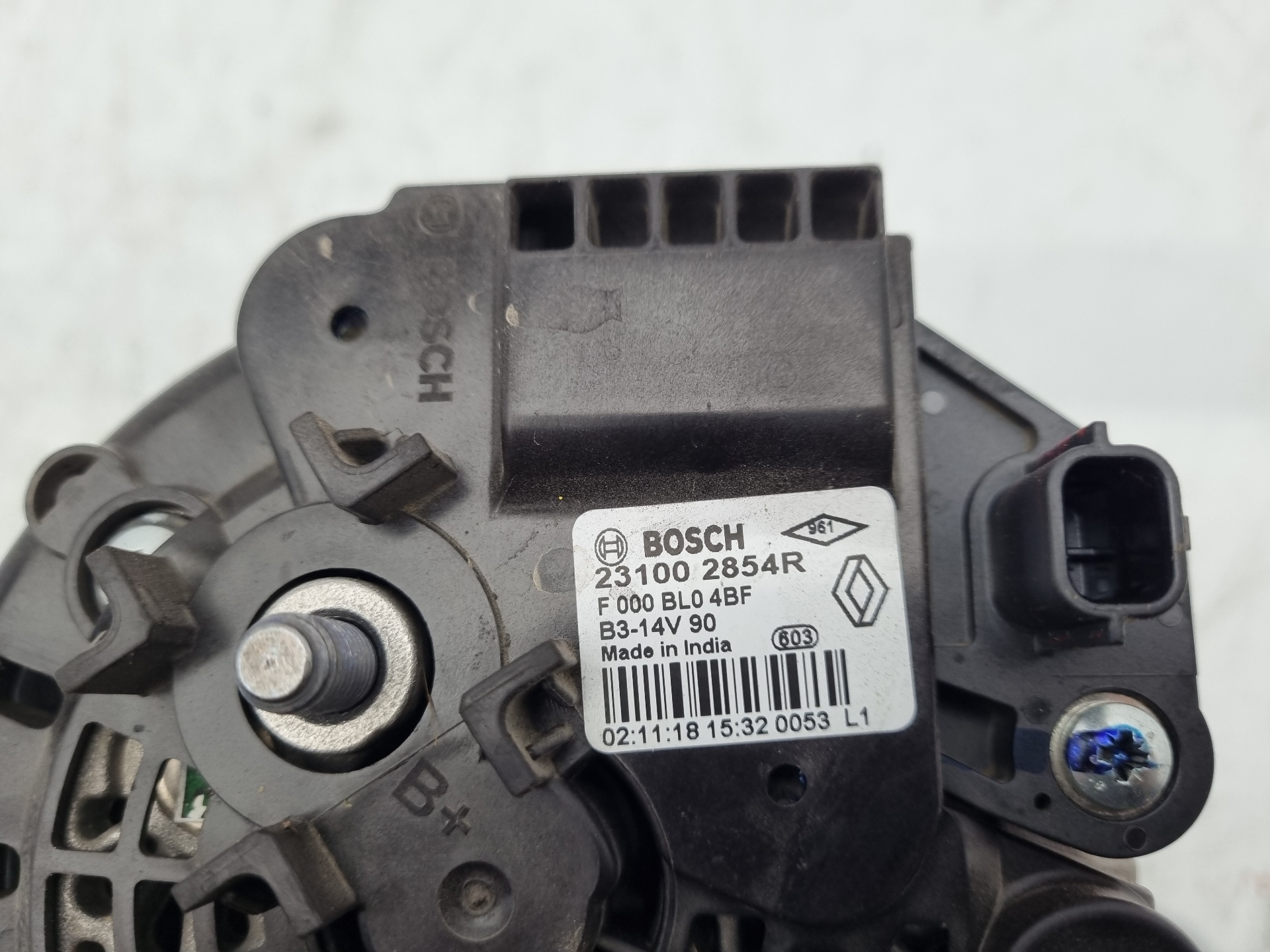 ALTERNADOR DACIA SANDERO H4B B4