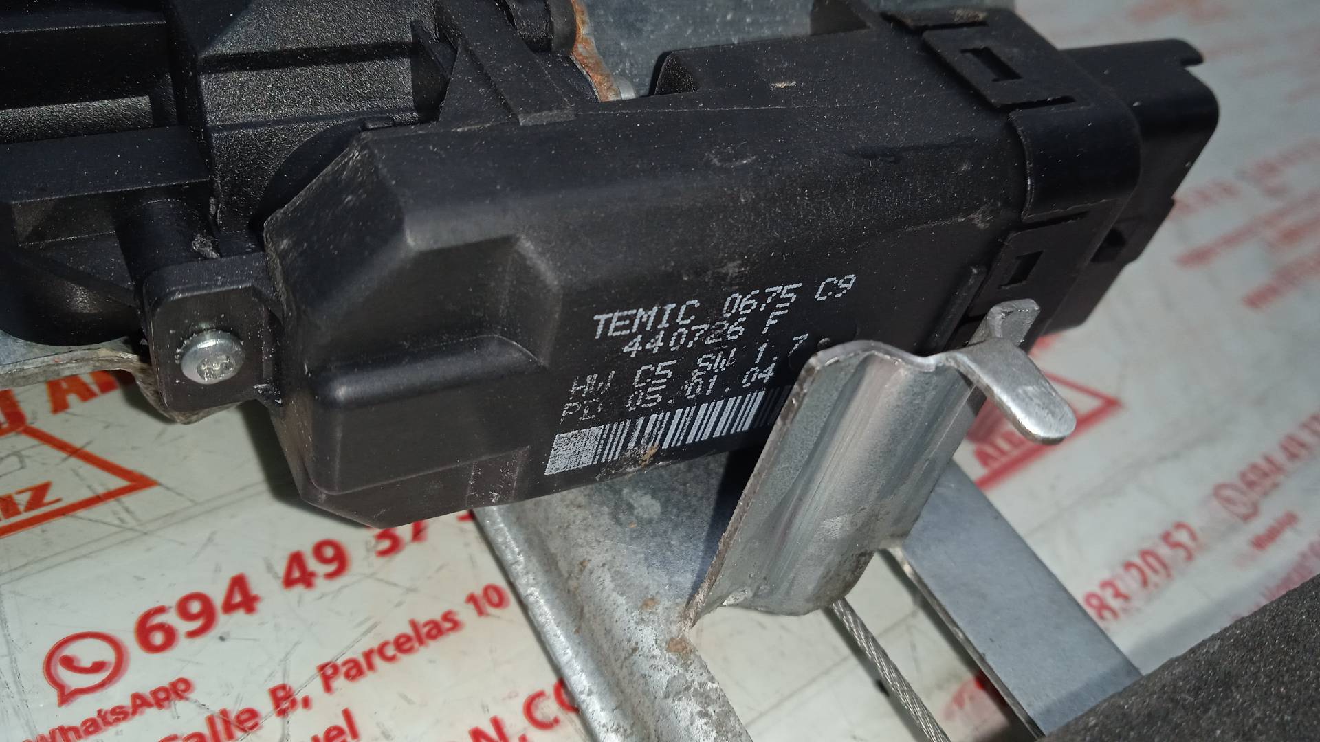 ELEVALUNAS TRASERO DERECHO RENAULT MEGANE F9Q B8