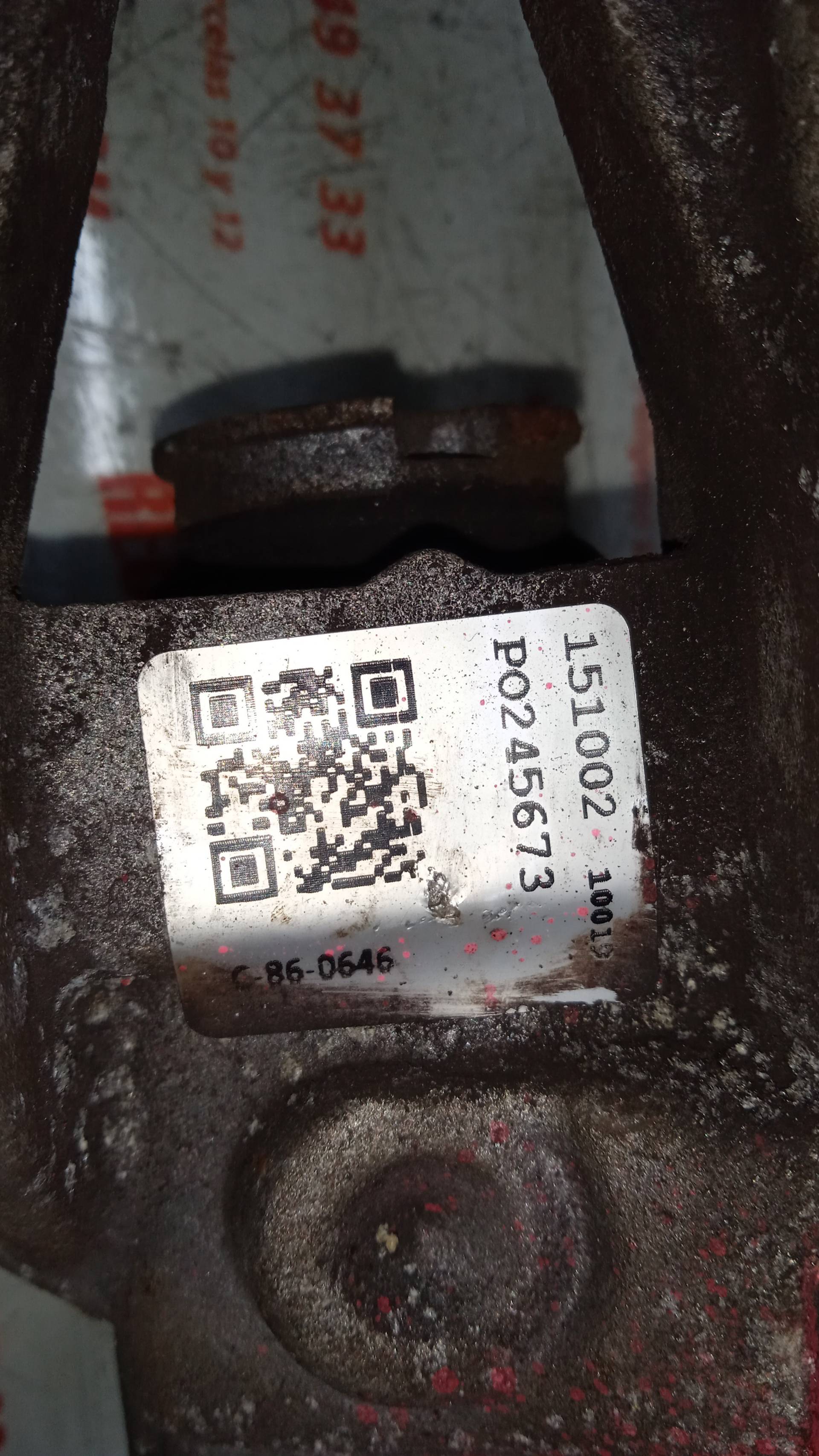 PINZA FRENO TRASERA IZQUIERDA OPEL ZAFIRA Y20DTH