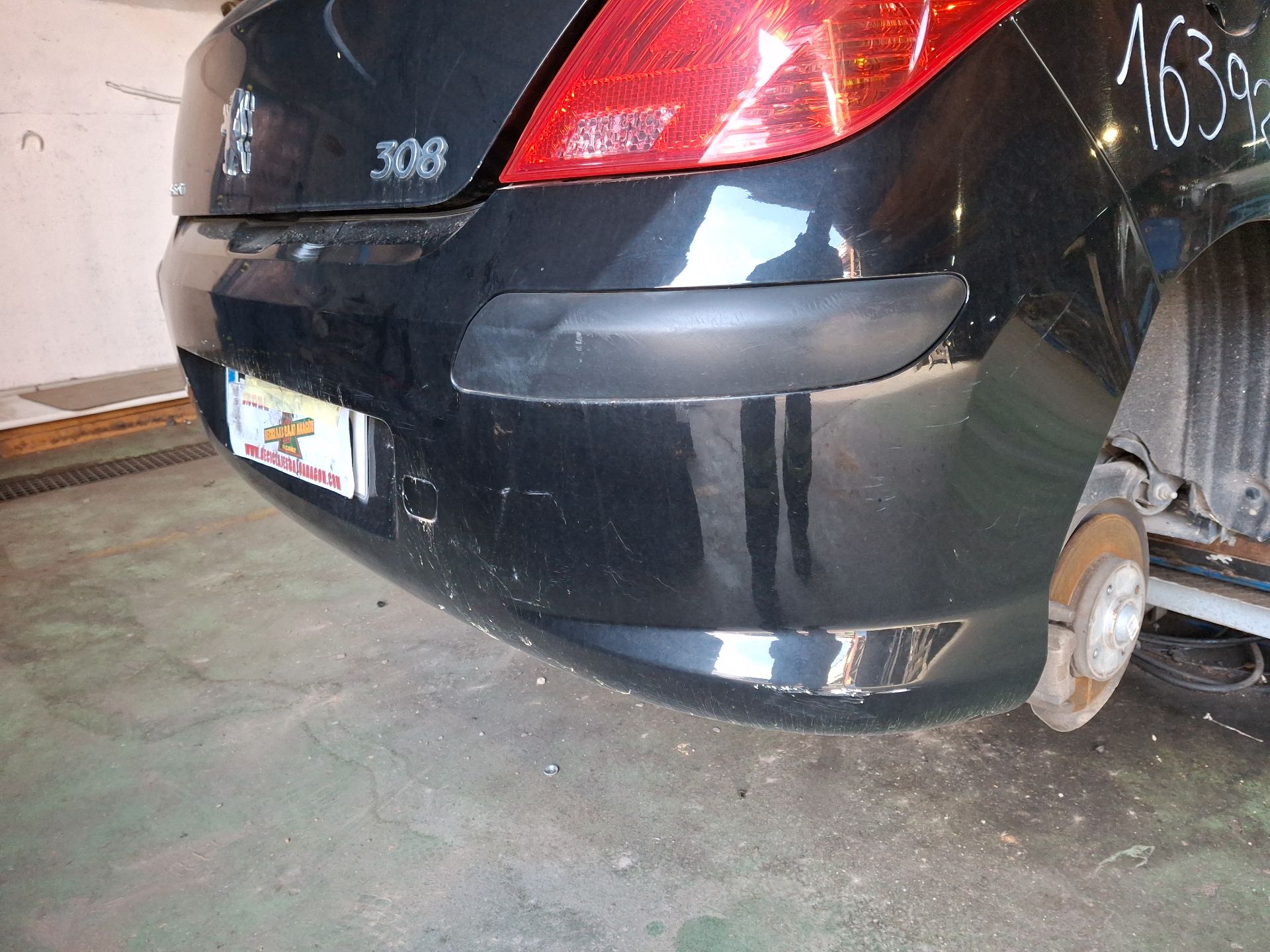 PARAGOLPES TRASERO PEUGEOT 308 