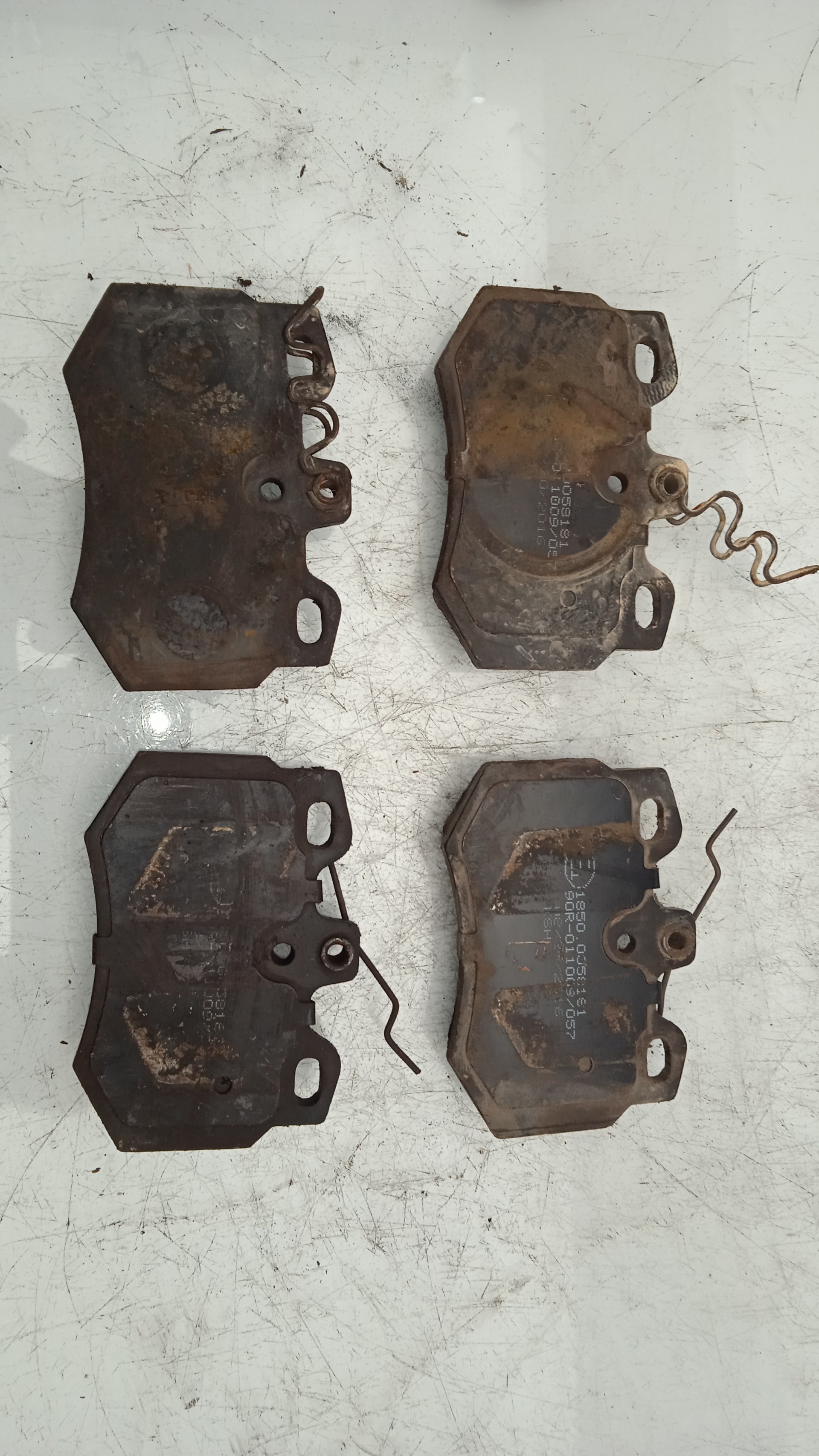 PASTILLAS DE FRENO CITROEN C15 K1G