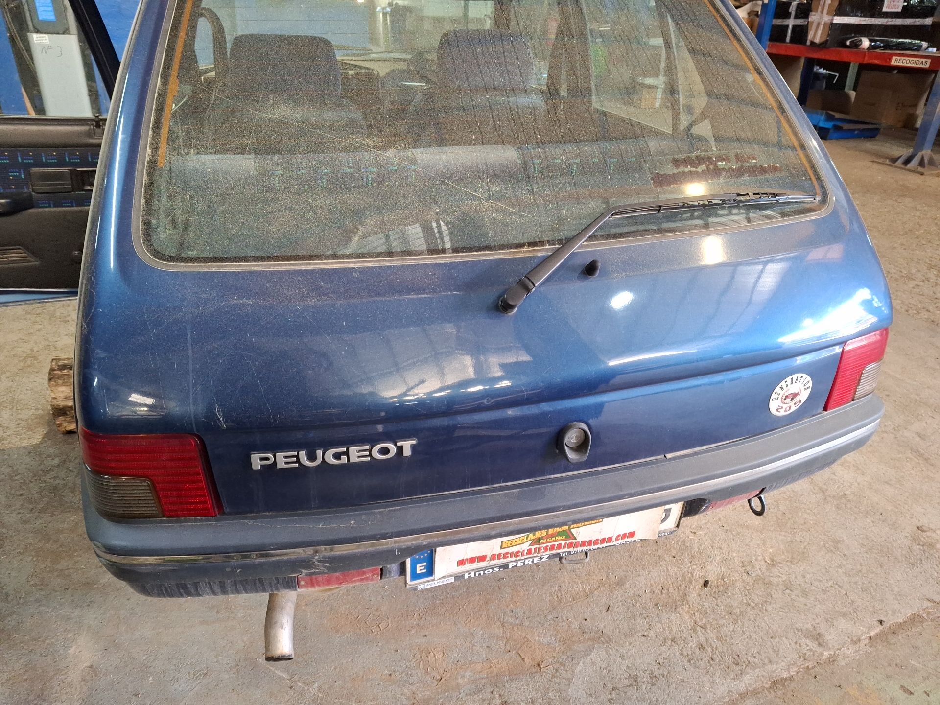  PEUGEOT 205 II (20A/C) 1.7 Diesel