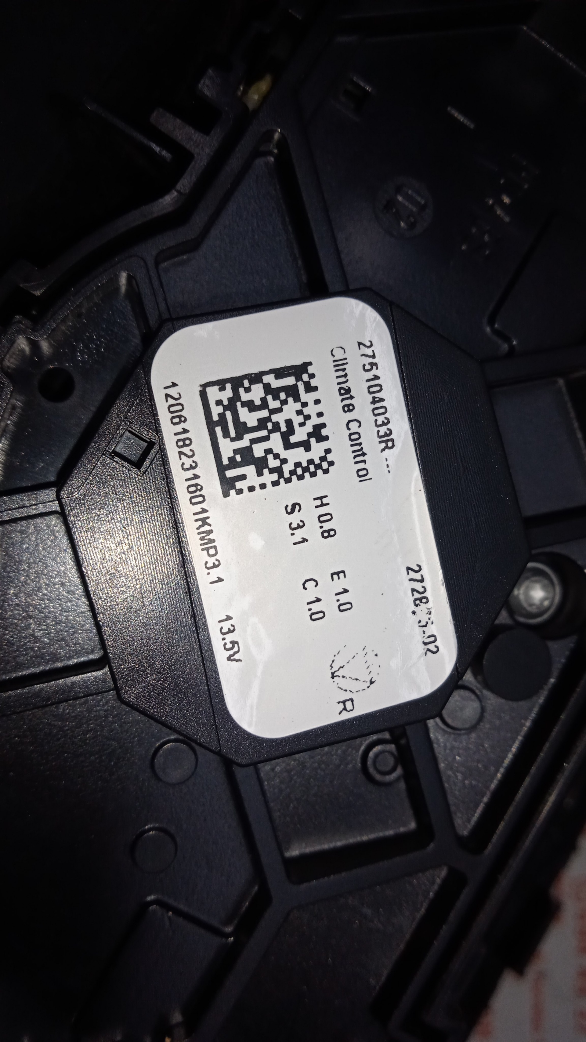 MANDO CLIMATIZADOR DACIA DUSTER 