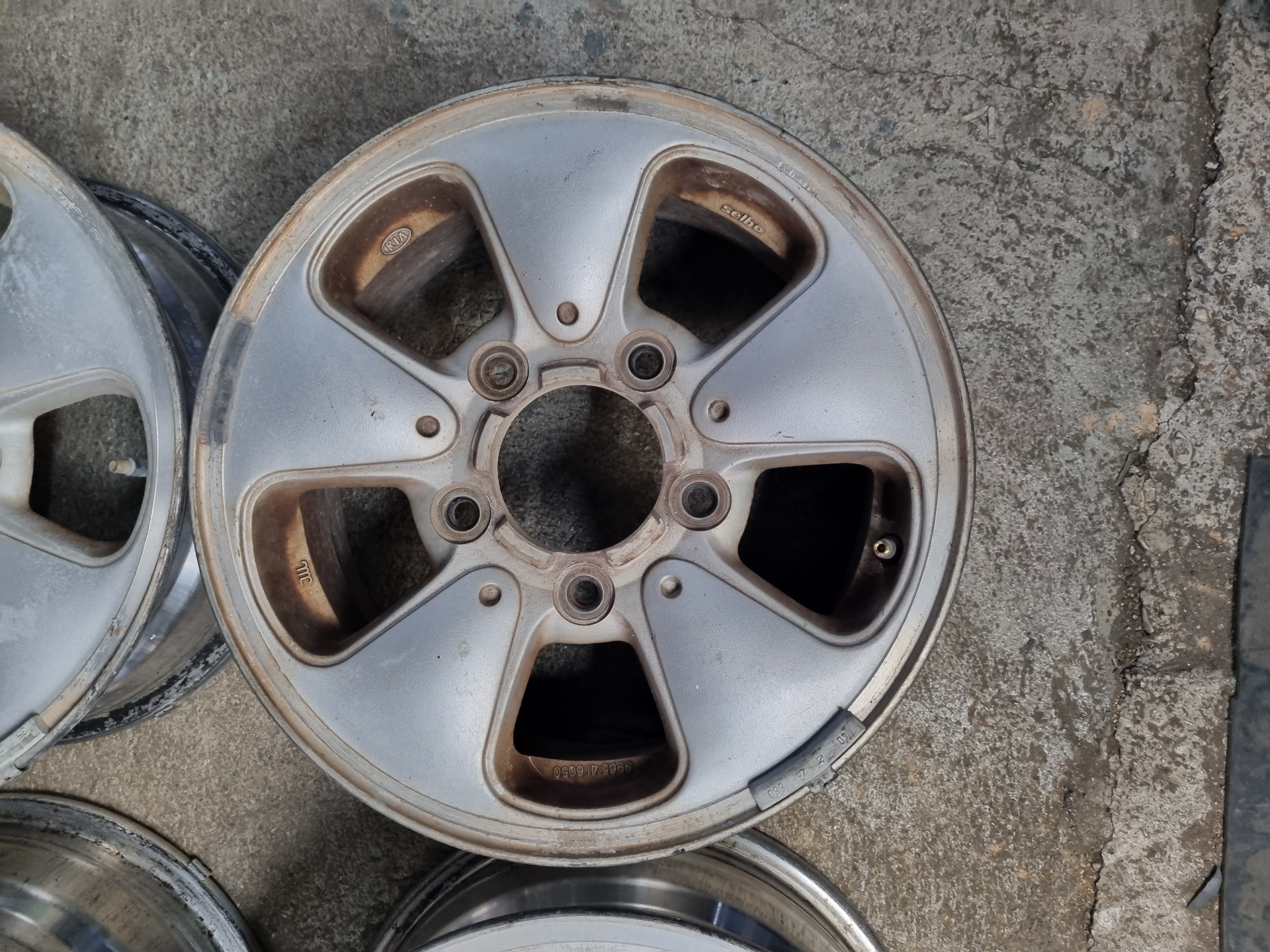 JUEGO LLANTAS KIA SPORTAGE FE16V