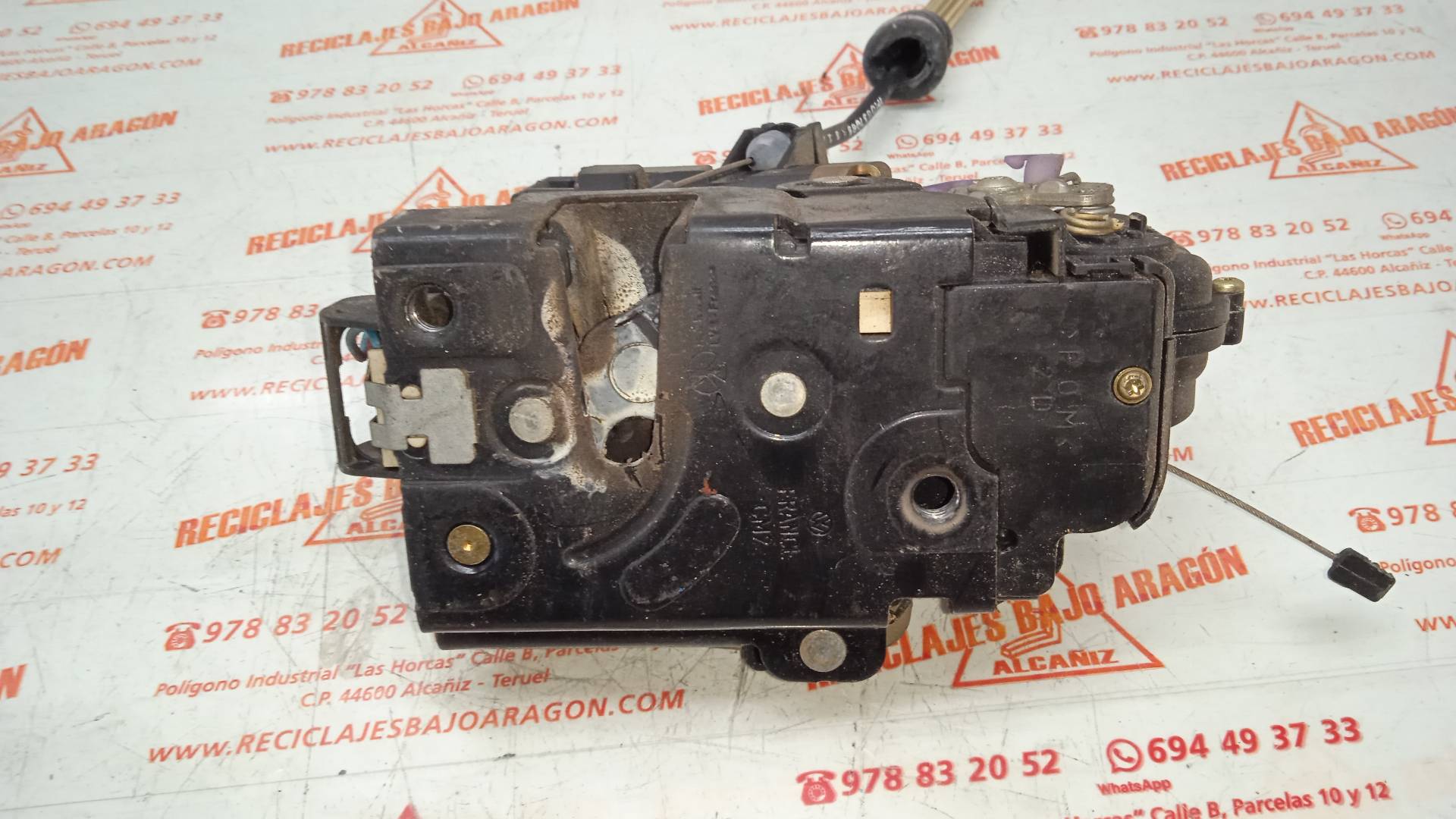 CERRADURA PUERTA DELANTERA DERECHA SEAT TOLEDO AHF