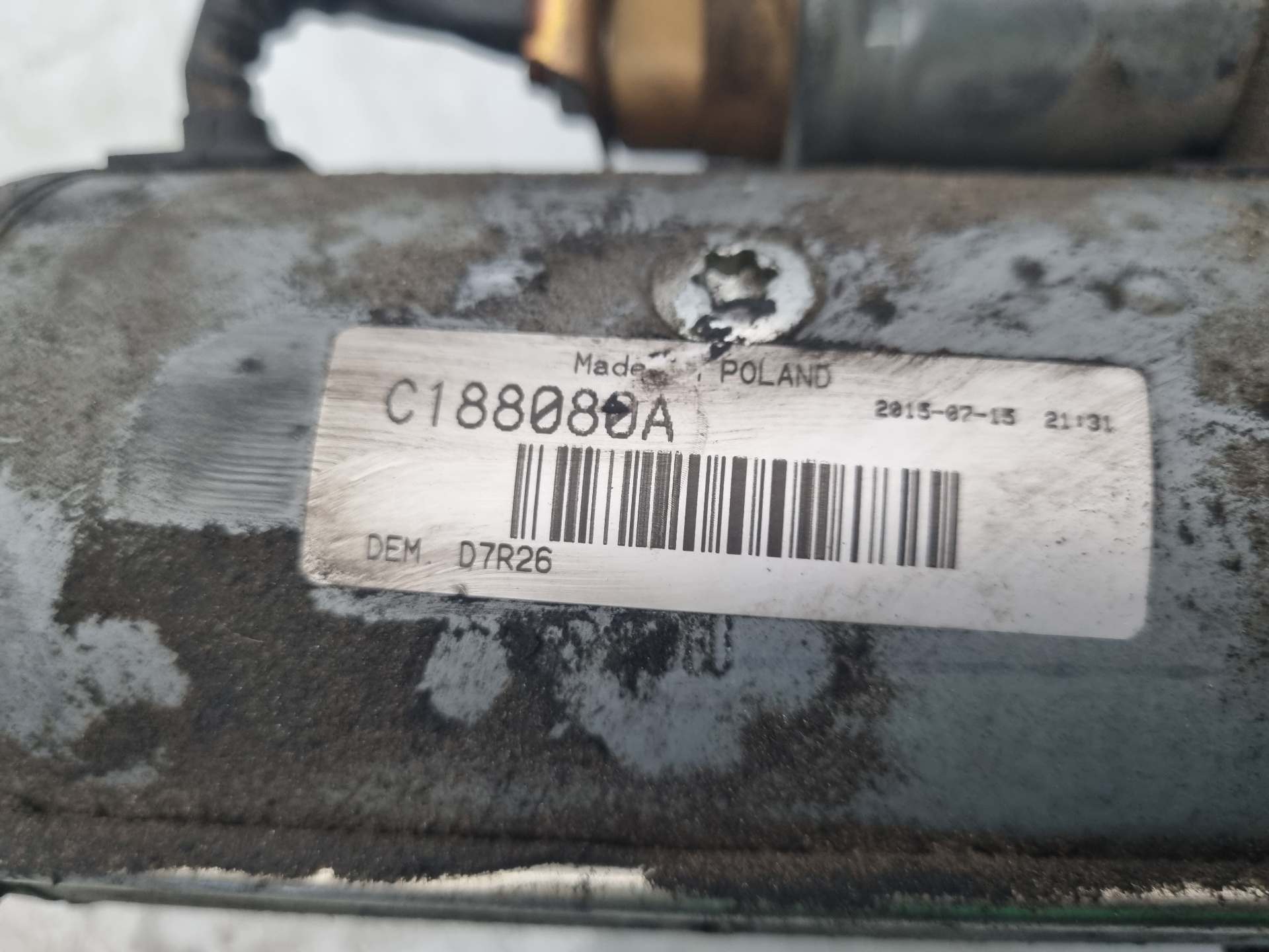 MOTOR ARRANQUE CITROEN XANTIA RHZ