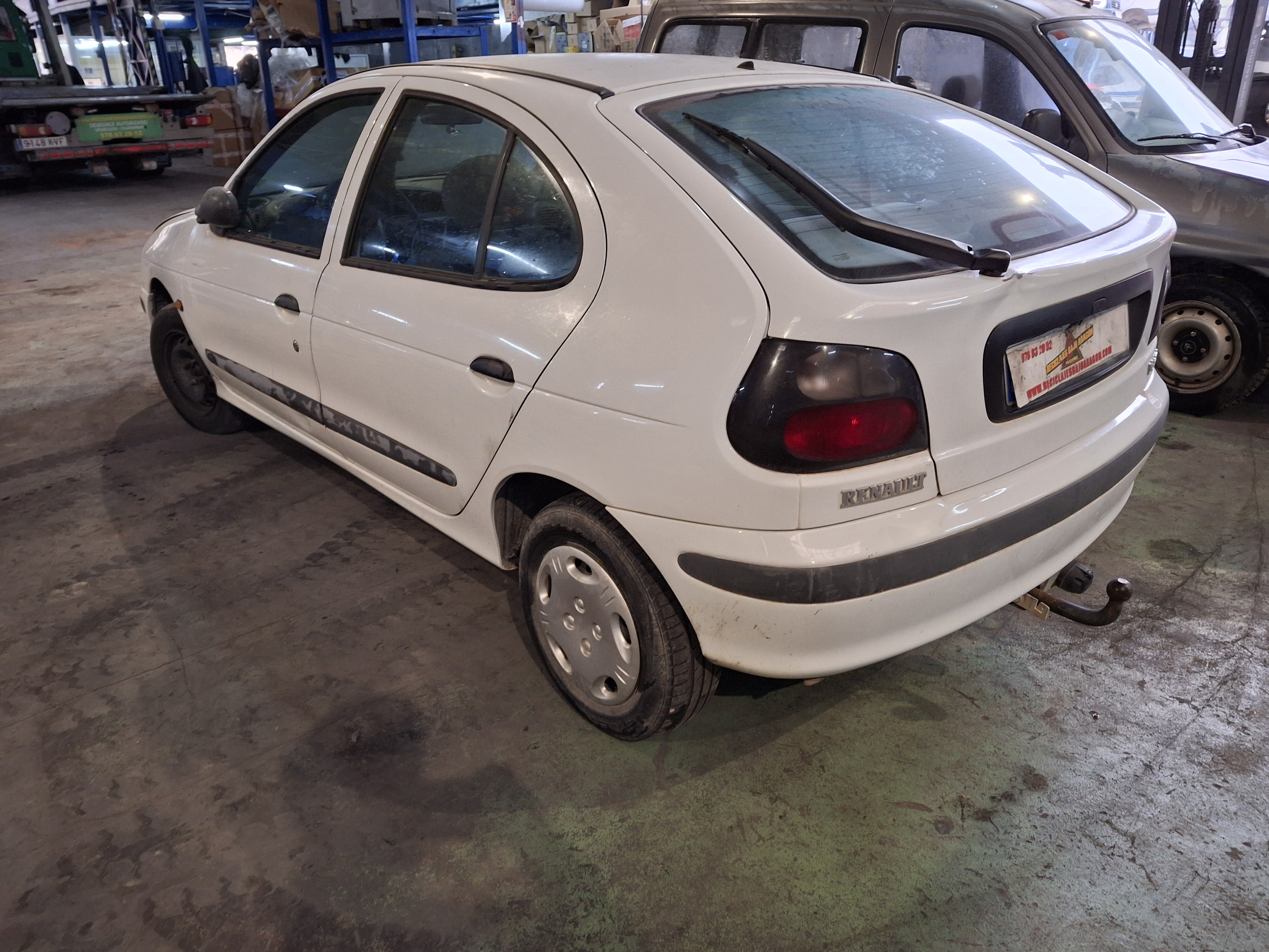 RENAULT MEGANE I (BA0/1_) 1.9 D Eco (BA0A, BA0U, BA0R)